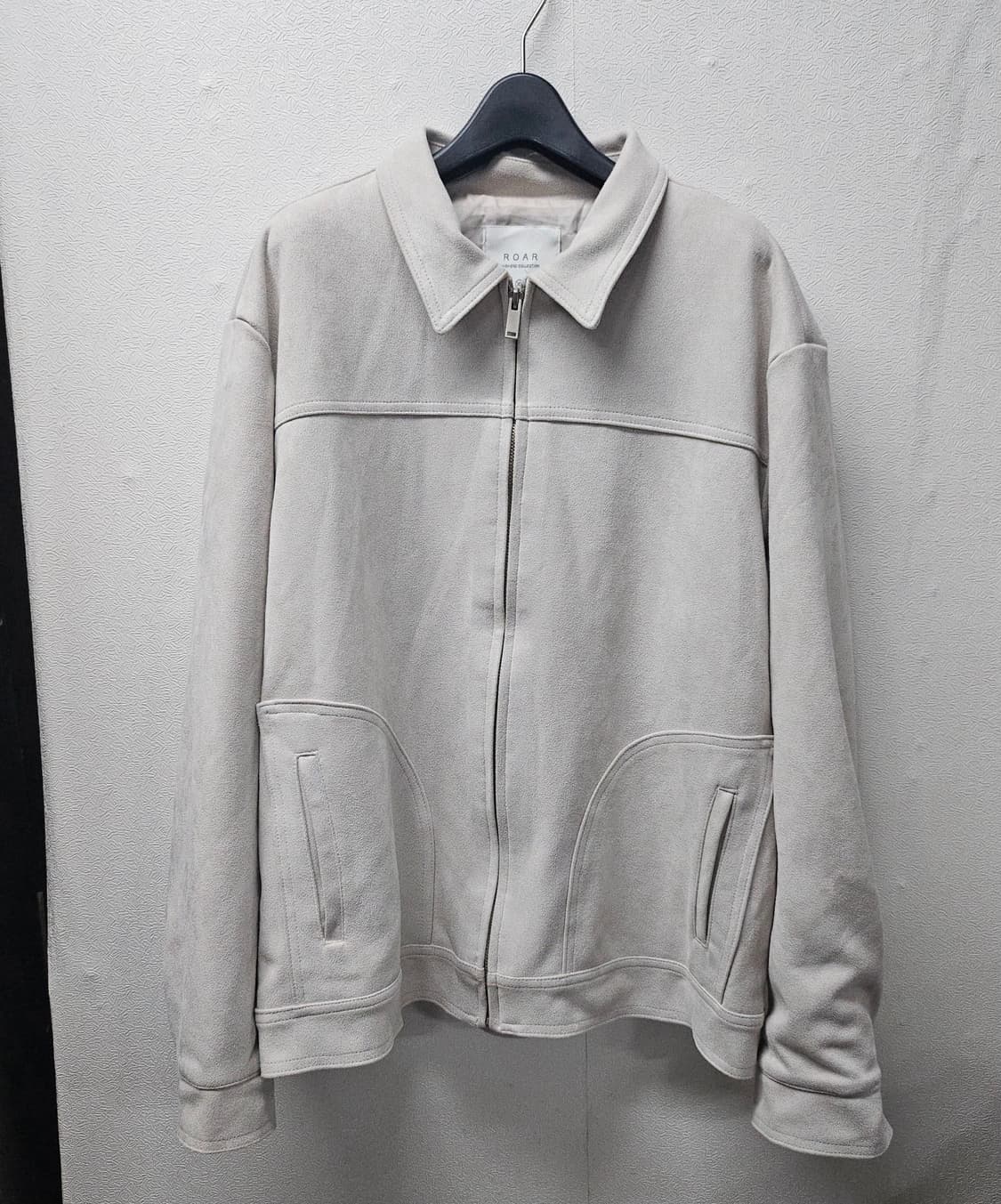 ROAR 스웨이드 스타일 자켓 아이보리  XL 상품이미지1