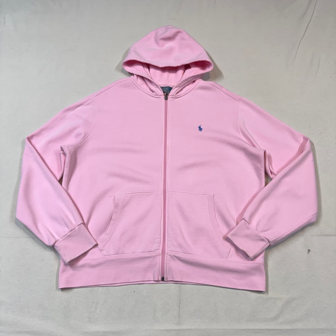 XL) 폴로 랄프로렌 핑크 후드집업 상품이미지1