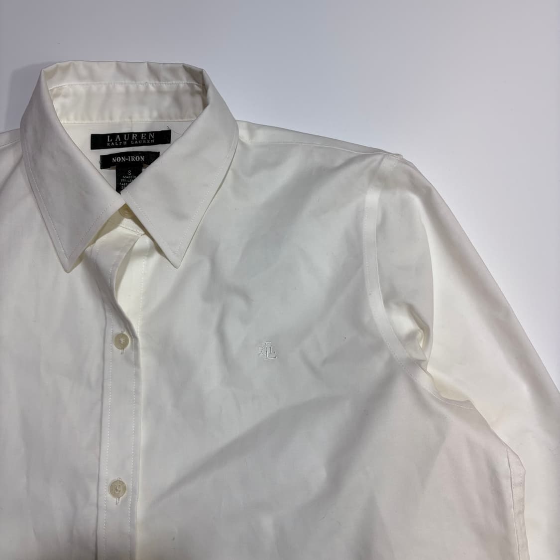 폴로 랄프로렌 화이트 옥스퍼드 셔츠 상품이미지2