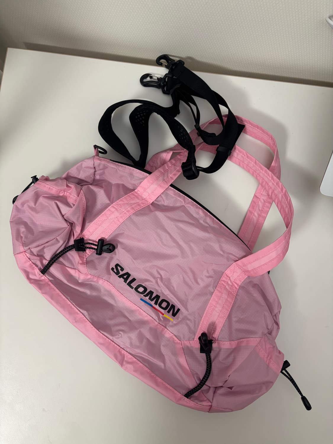 살로몬 포쉬 토트백 핑크 상품이미지2