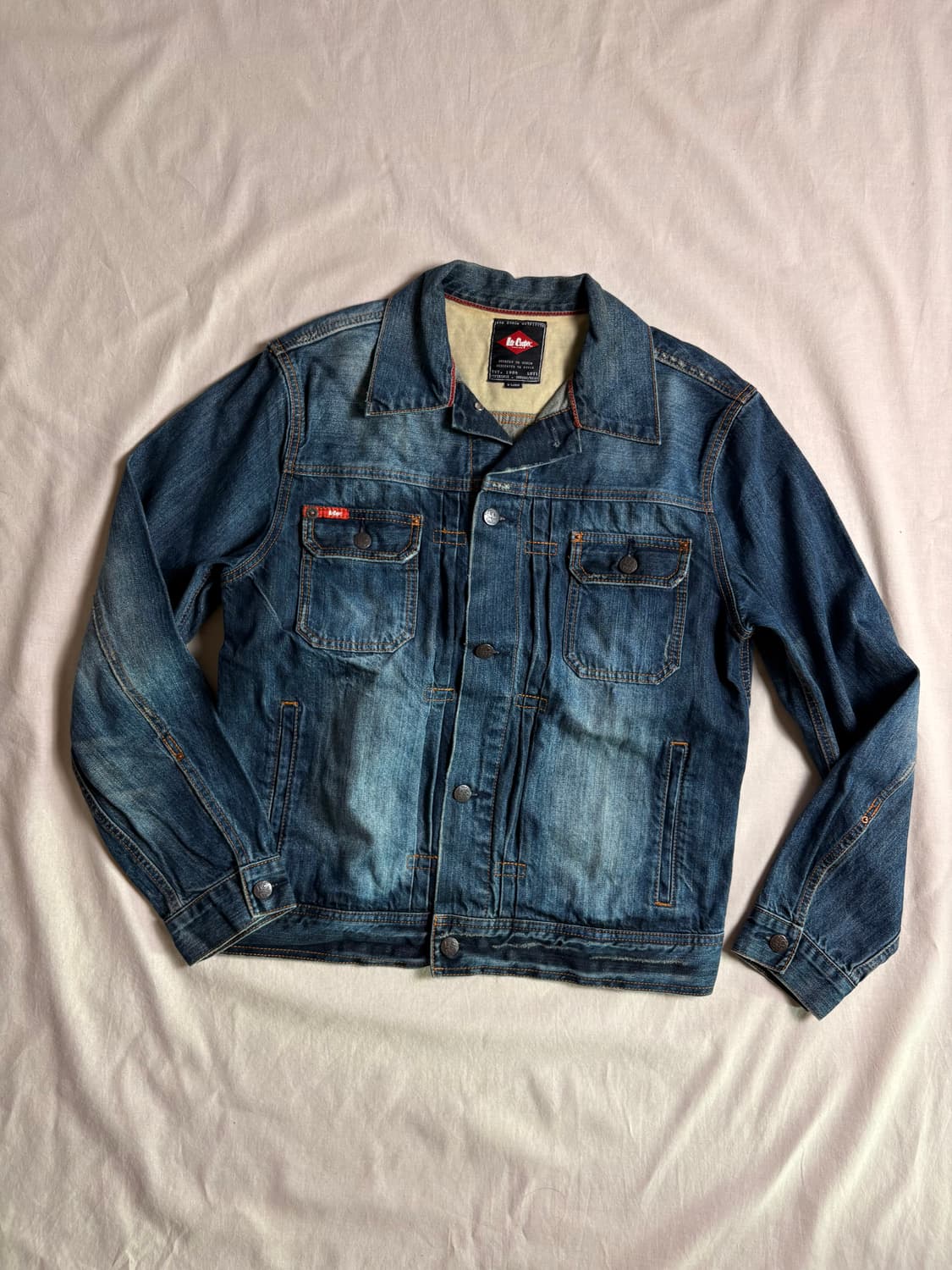 Lee Cooper 리쿠퍼 데님 트러커 자켓 XL 상품이미지1