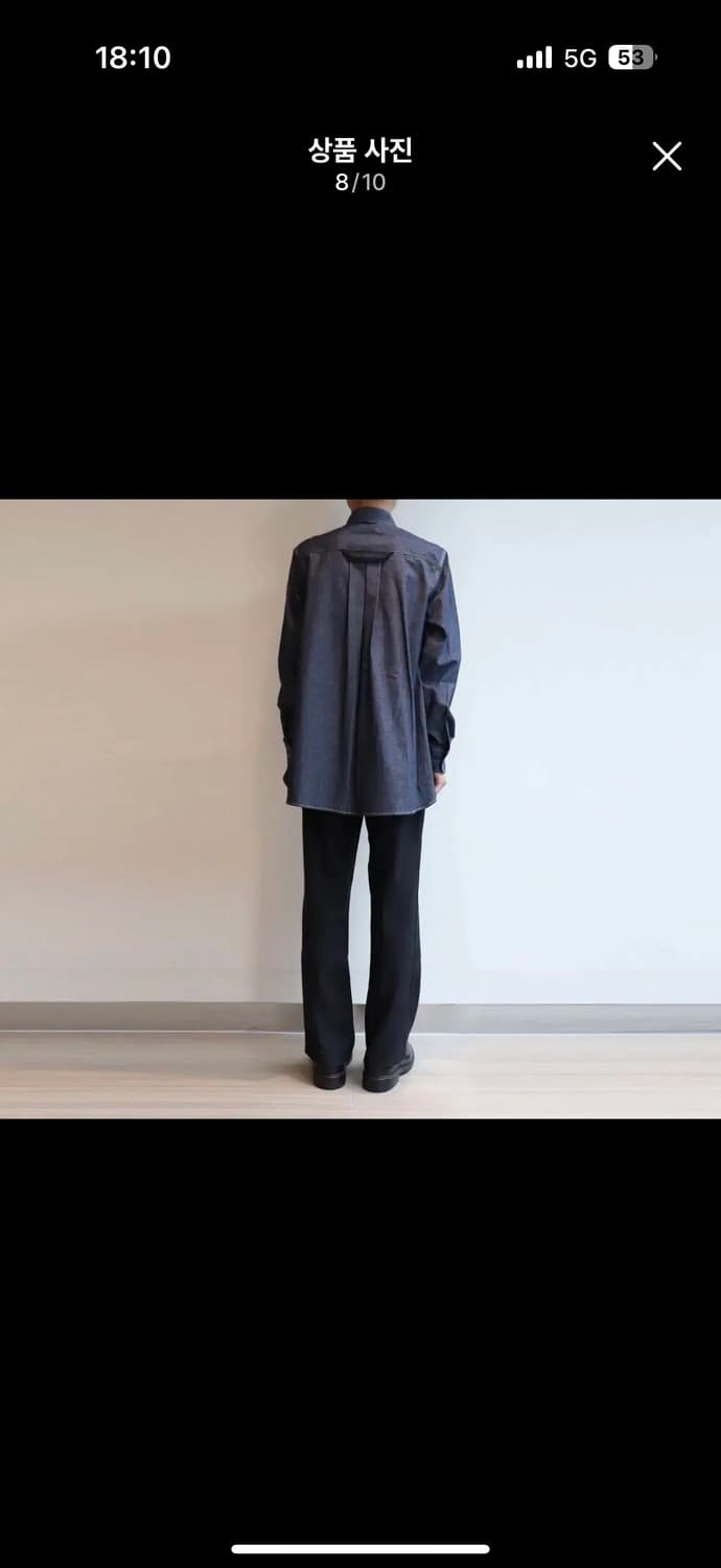 FUMITO GANRYU PORTABLE WORK SHIRT  후미토간류 상품이미지8