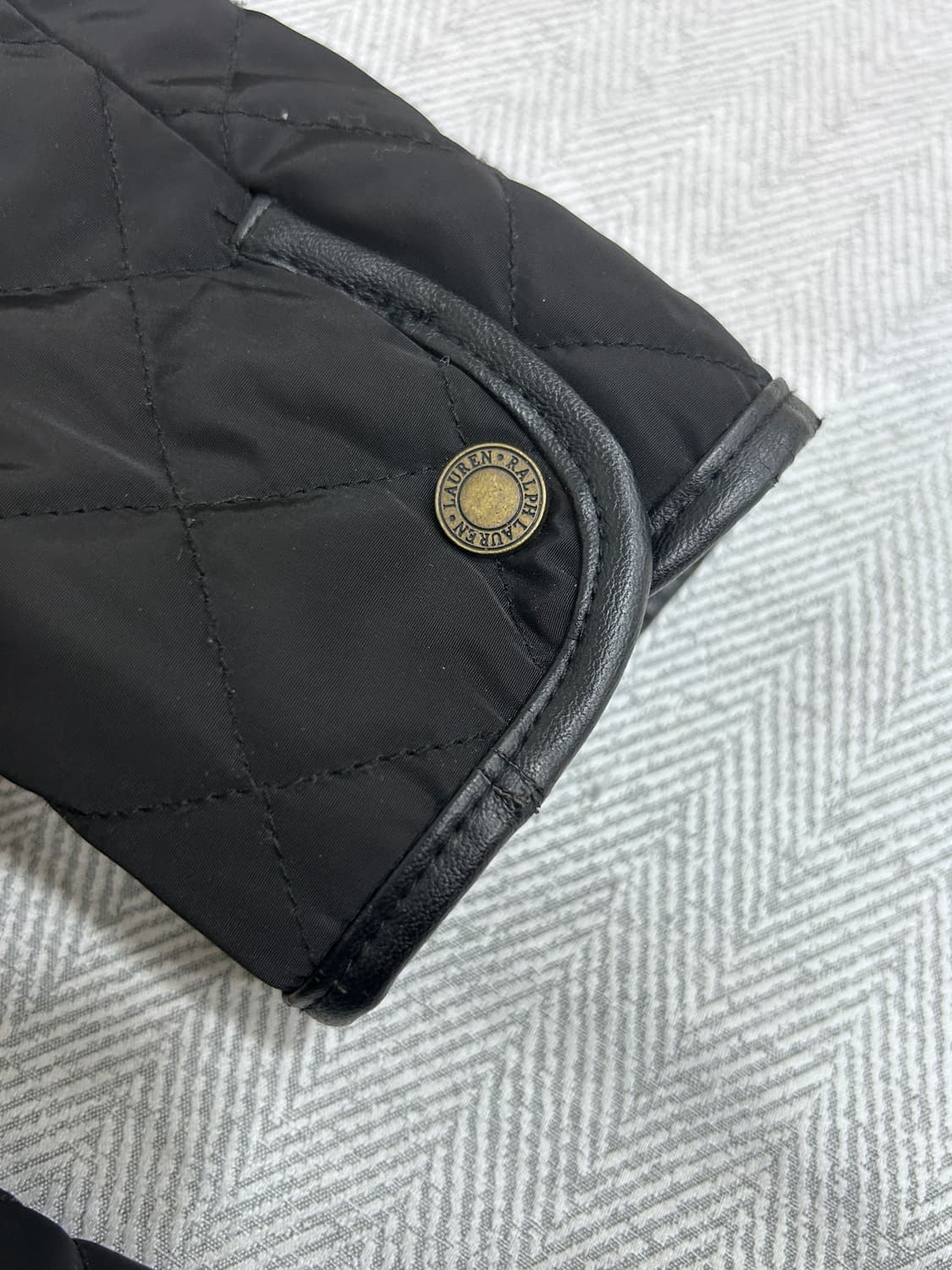 로렌랄프로렌 퀼팅 자켓 블랙 여성 S 상품이미지10