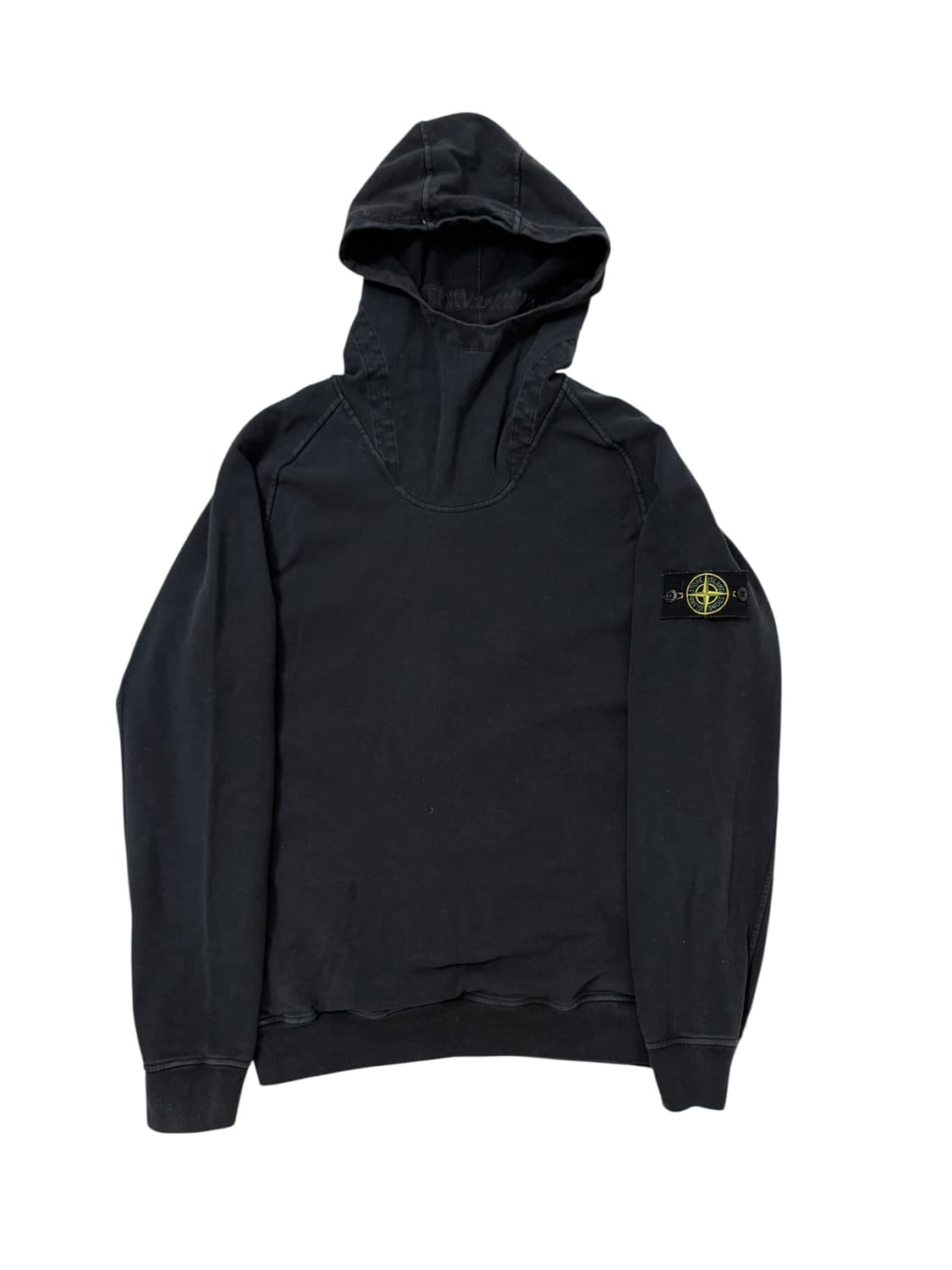 스톤아일랜드 블랙 후드티 상품이미지6