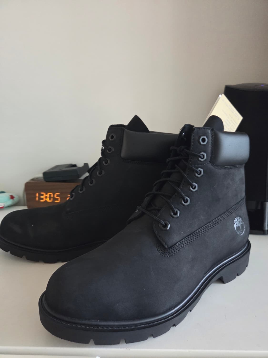 팀버랜드 남성 클래식 6인치 워터프루프 워커부츠 블랙 270팝니다 상품이미지1