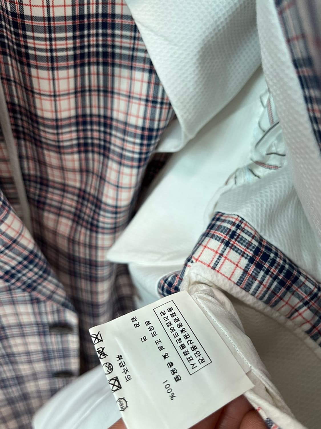 슬100,32) 안토니오 아줄로 컬렉션 체크슈트  상품이미지5