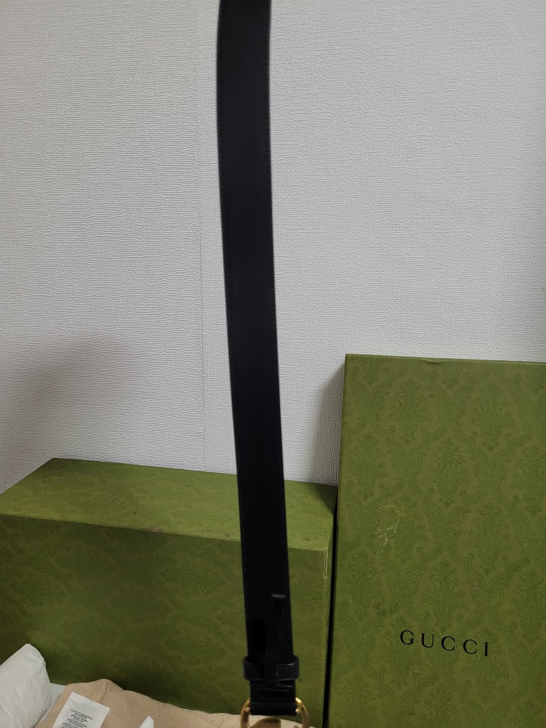 구찌 마몬트 GG 금장 벨트 상품이미지7