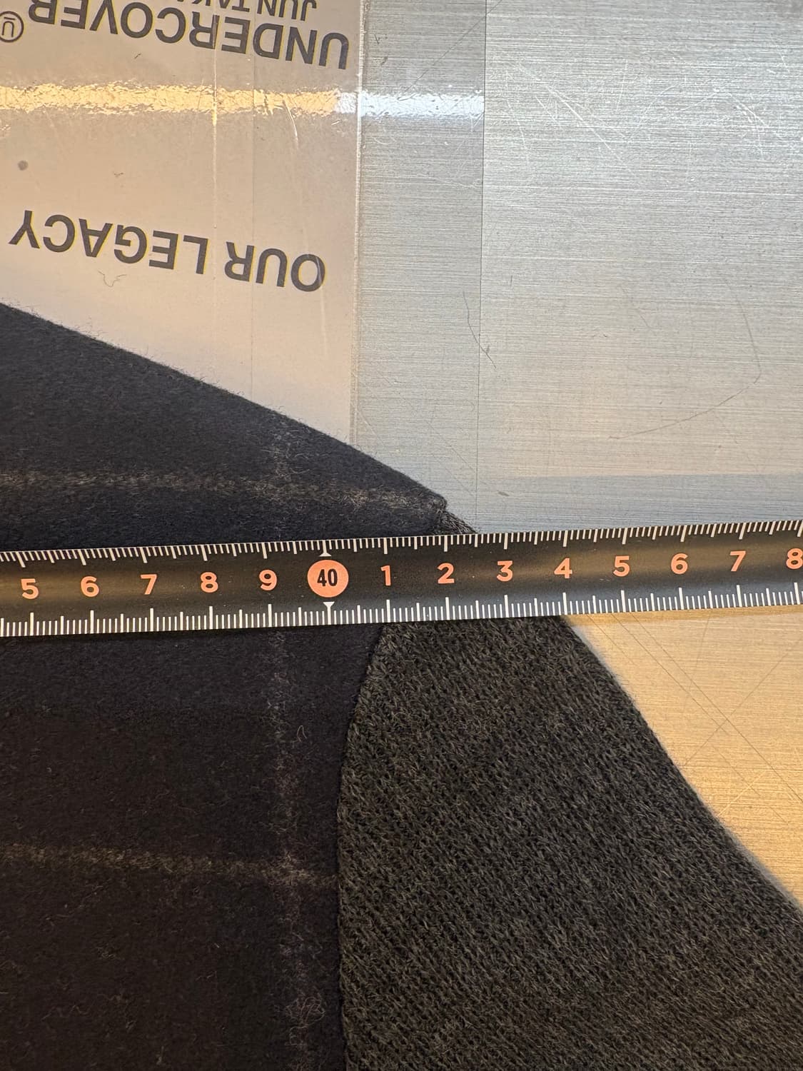 솔리드옴므 체크 패널 니트 상품이미지4