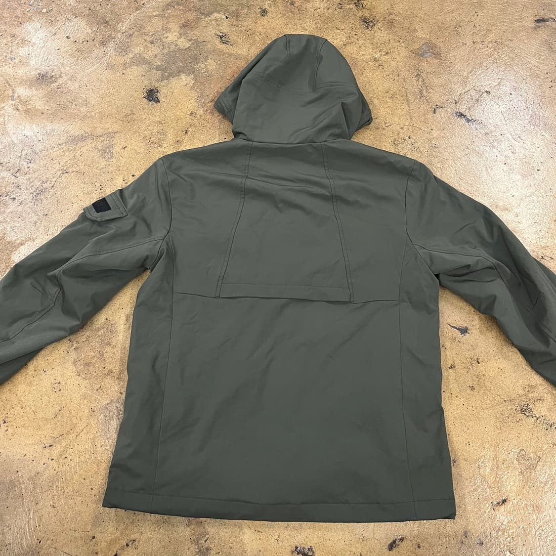 [정품/95] 몽벨 카키색 후드 자켓 b8 상품이미지4