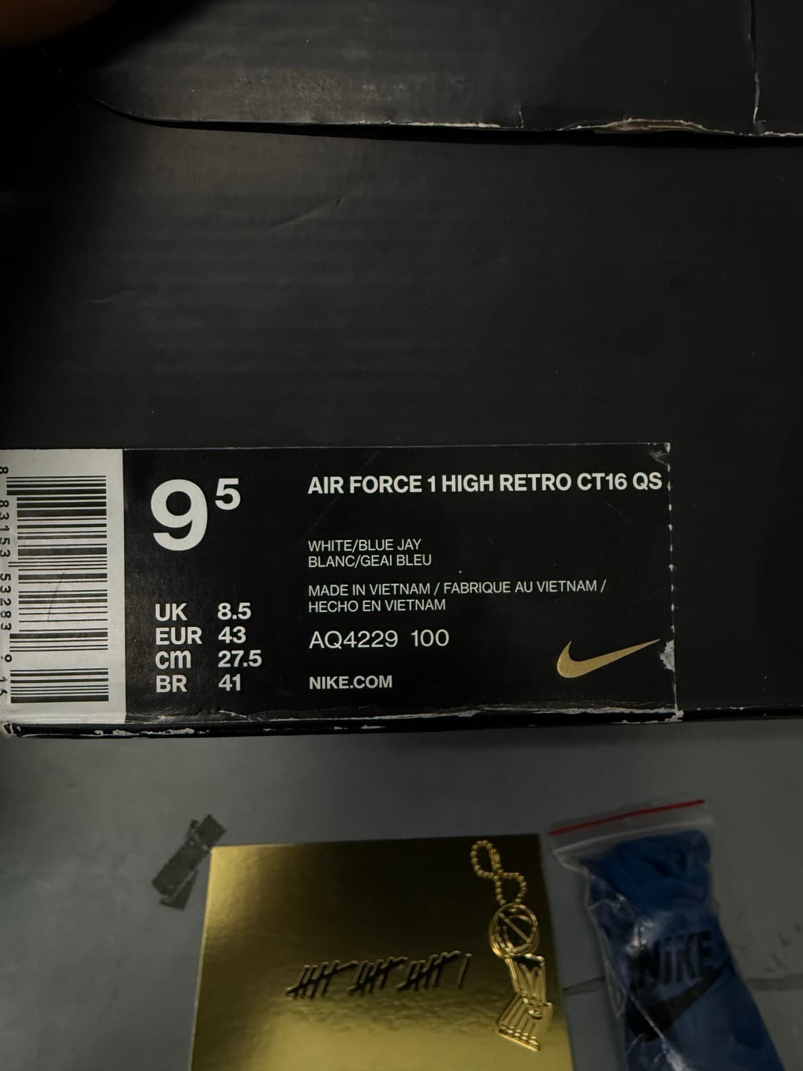 나이키 포스원 하이 CT16 QS 상품이미지7