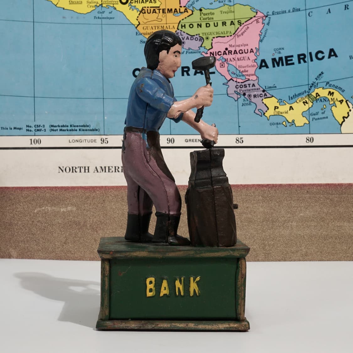 1970년 존 디어 주철 대장장이 저금통 소품 상품이미지6