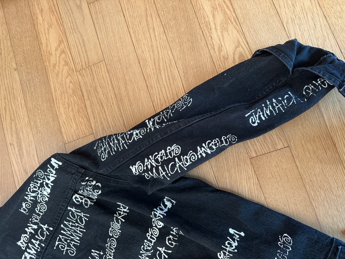 스투시 아워레가시 데님티어스 ttl데님 자켓판매합니다 상품이미지8