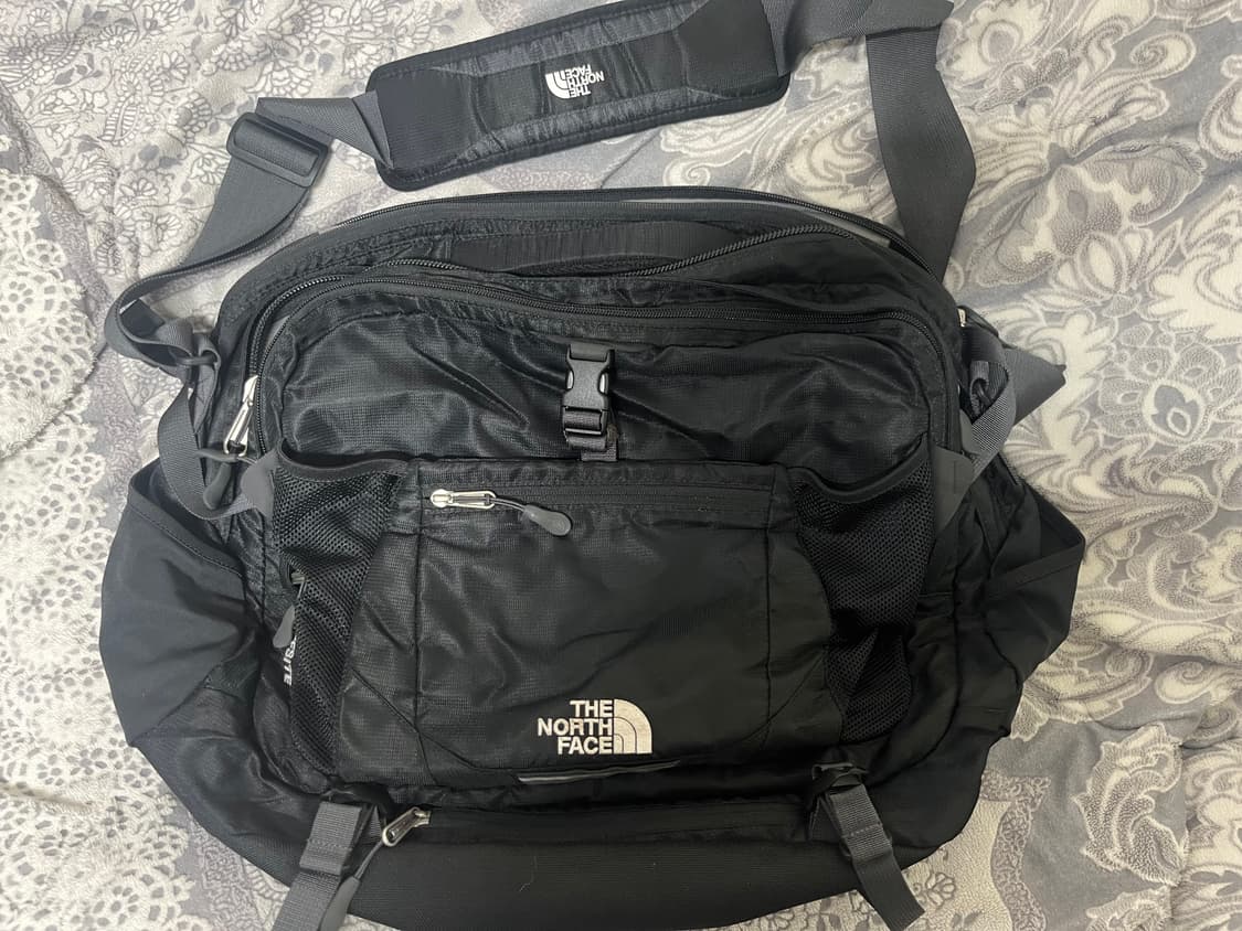 90s 노스페이스  offsite 빈티지 빅크로스백 상품이미지1