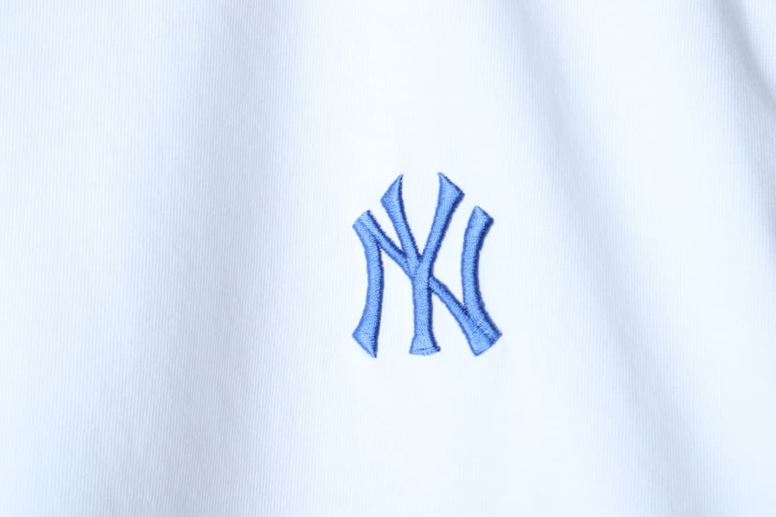 W(XS-S) MLB 엠엘비 반팔 티셔츠 뉴욕양키즈 크롭-H32596 상품이미지5
