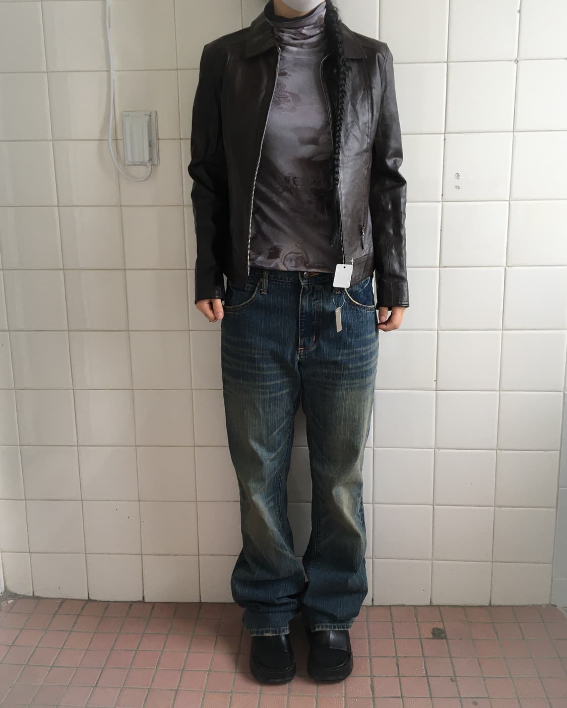 Fake leather jacket 상품이미지5