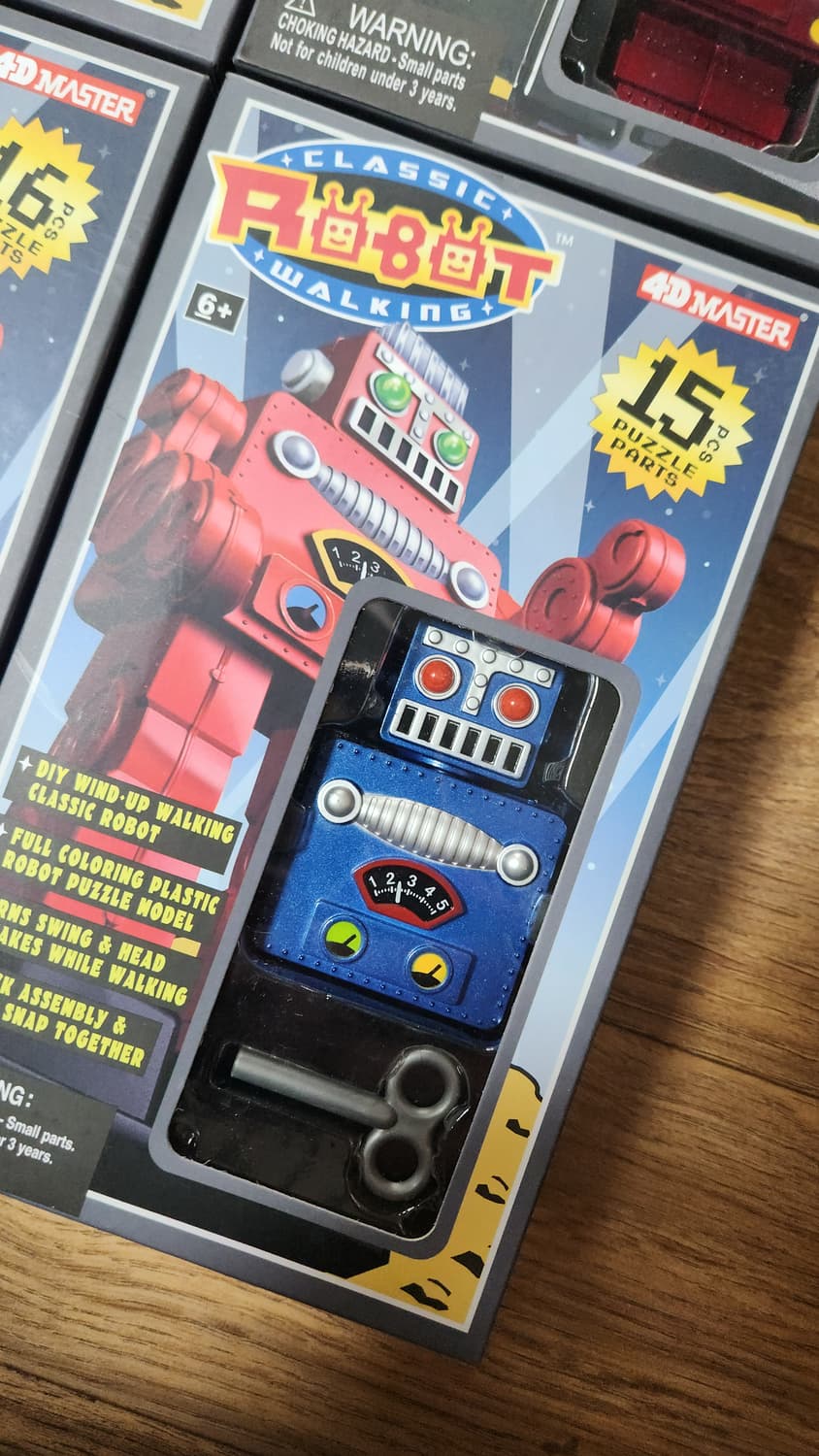 # 빈티지 4D Master 클래식 로봇 워킹 조립 퍼즐 프로모델 로보트 상품이미지7