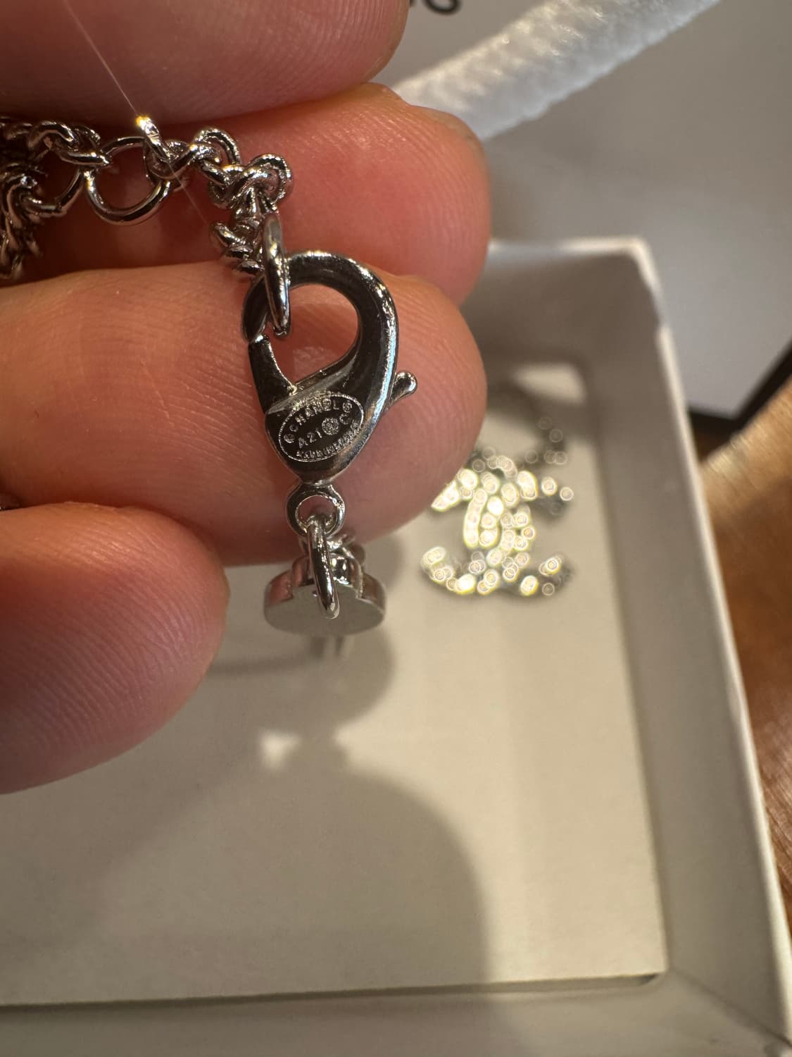 [샤;넬] 새상품 / 팬던트 목걸이 / 풀박스 상품이미지4