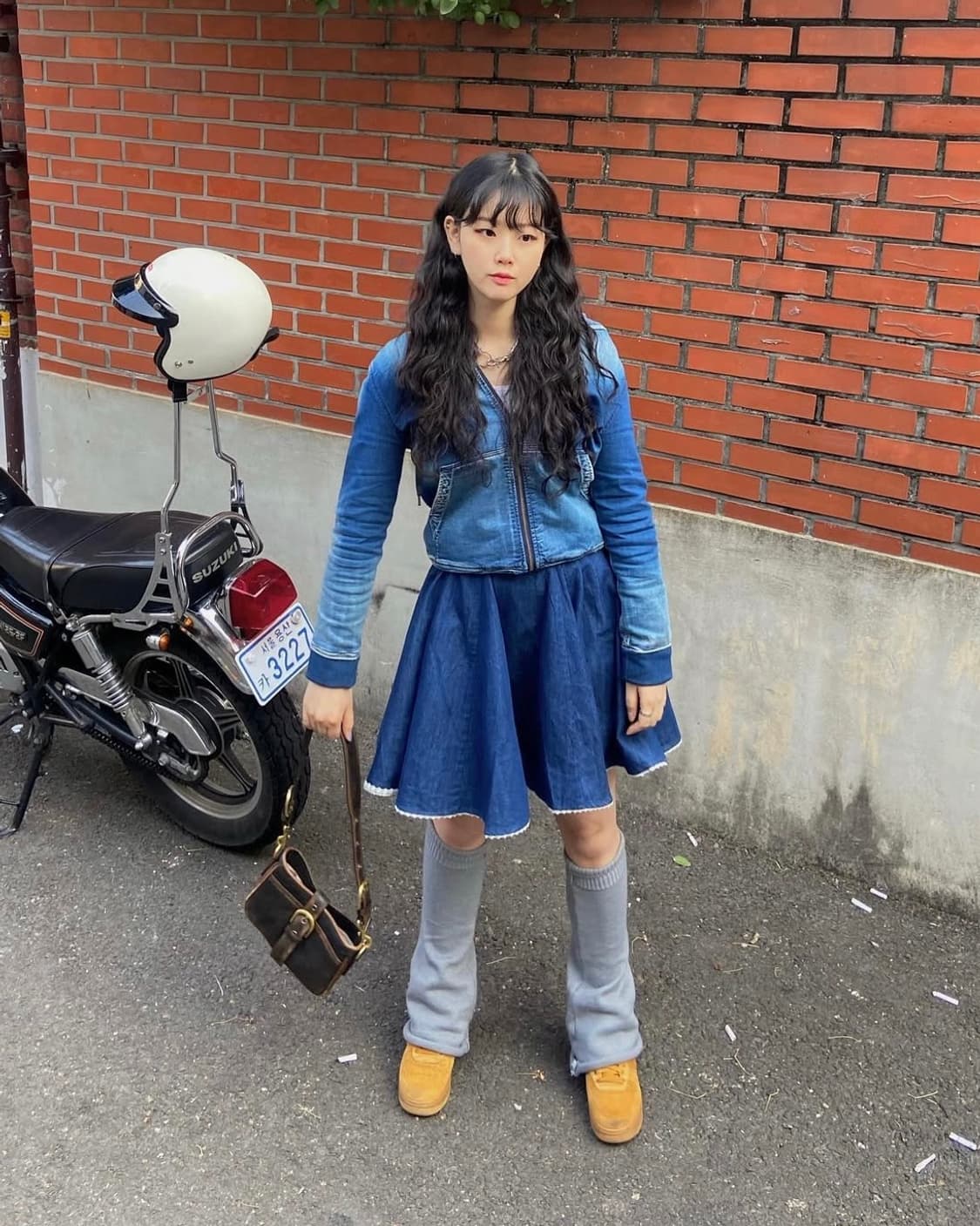 데님 후드집업 상품이미지2