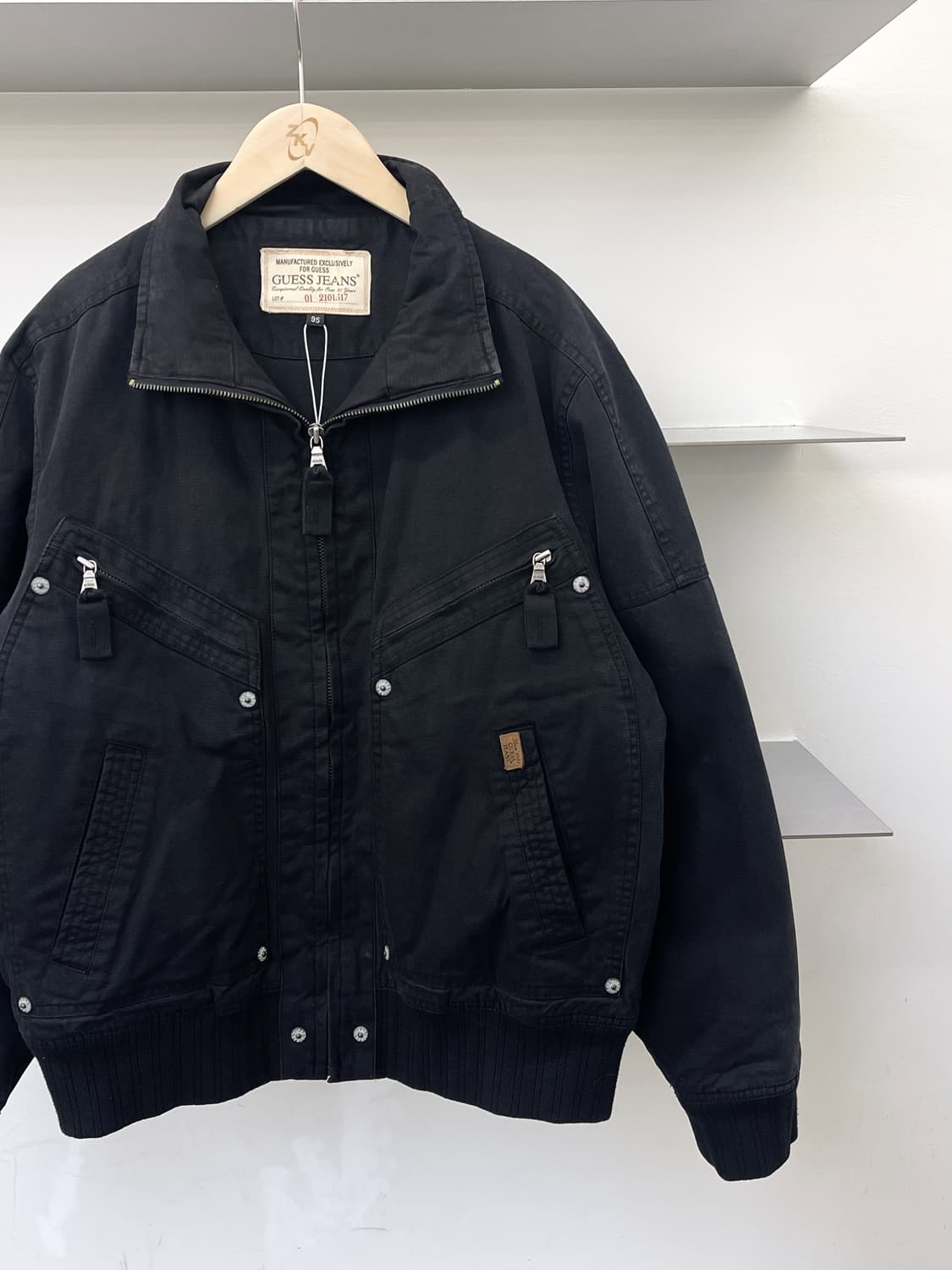 게스 진스 90s 패러슈트 봄버 자켓 상품이미지2