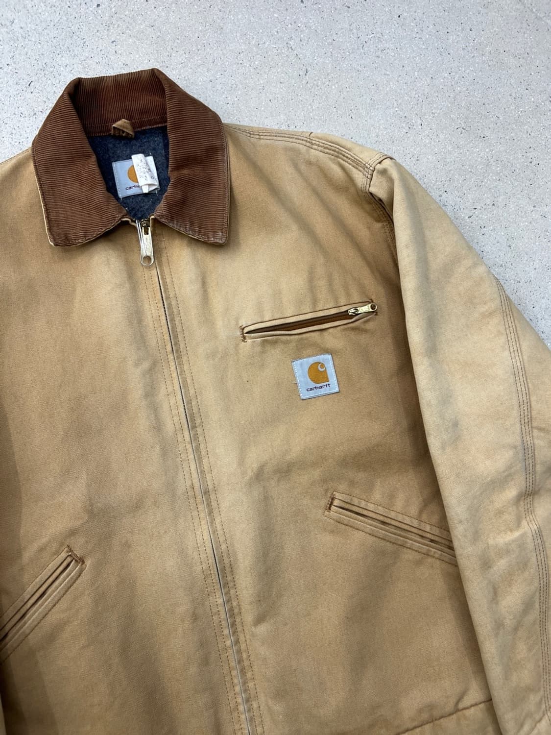 칼하트 90s J01 BRN 디트로이트 자켓 상품이미지5