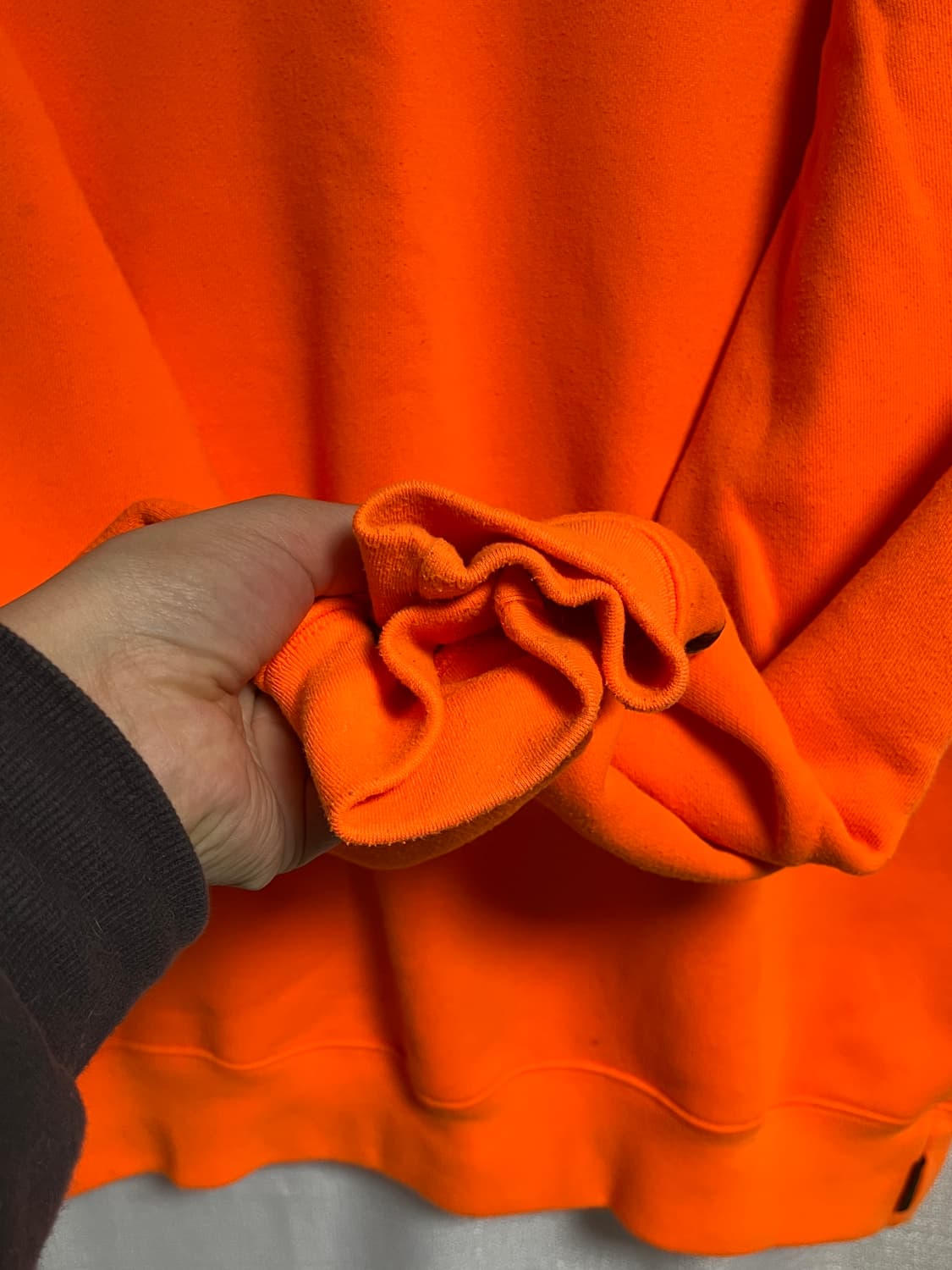 디스이즈네버댓 오버핏 오렌지 맨투맨 티셔츠 M 상품이미지2