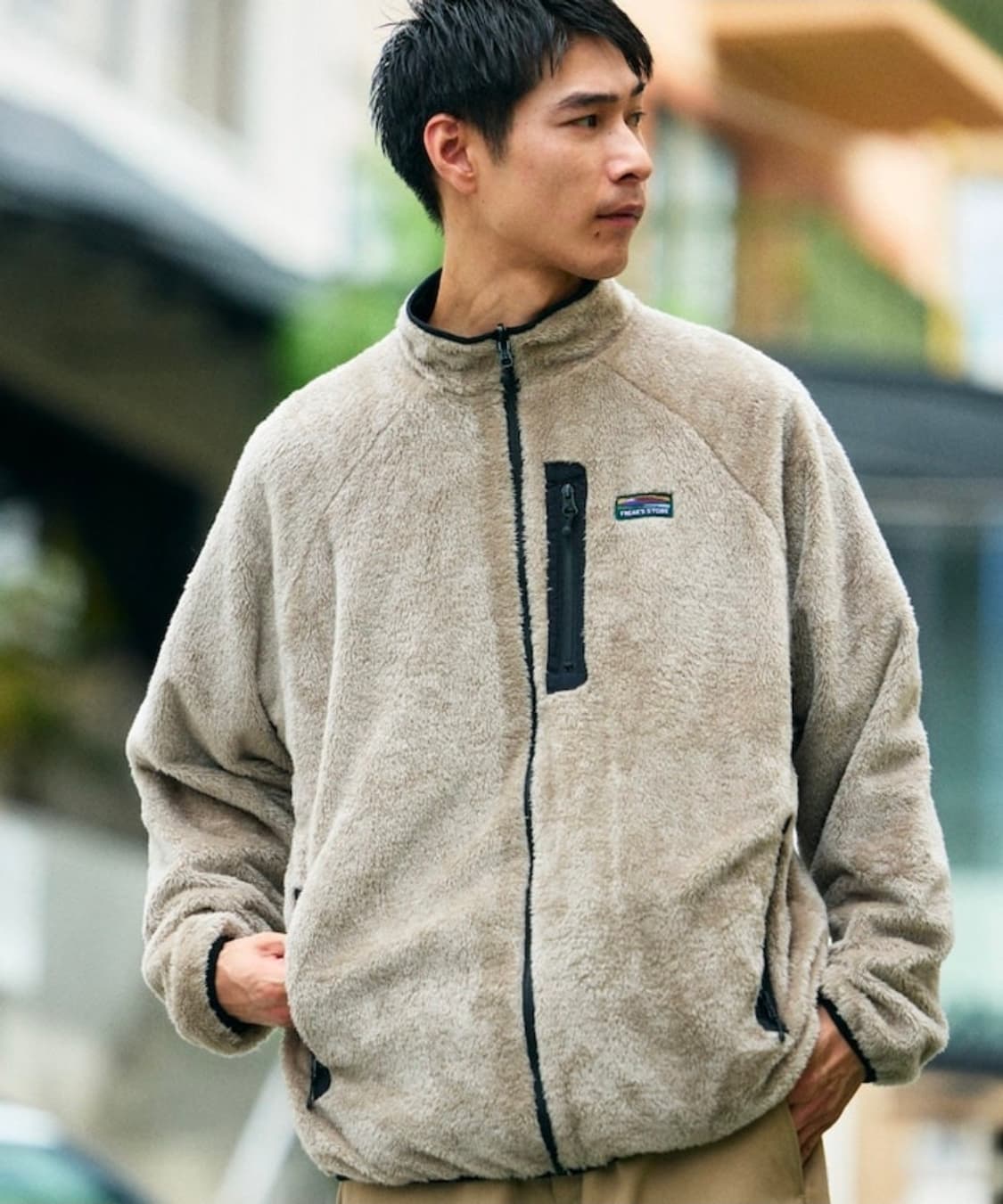 프릭스스토어 리버시블 플리스 후리스 크레이지패턴  상품이미지7