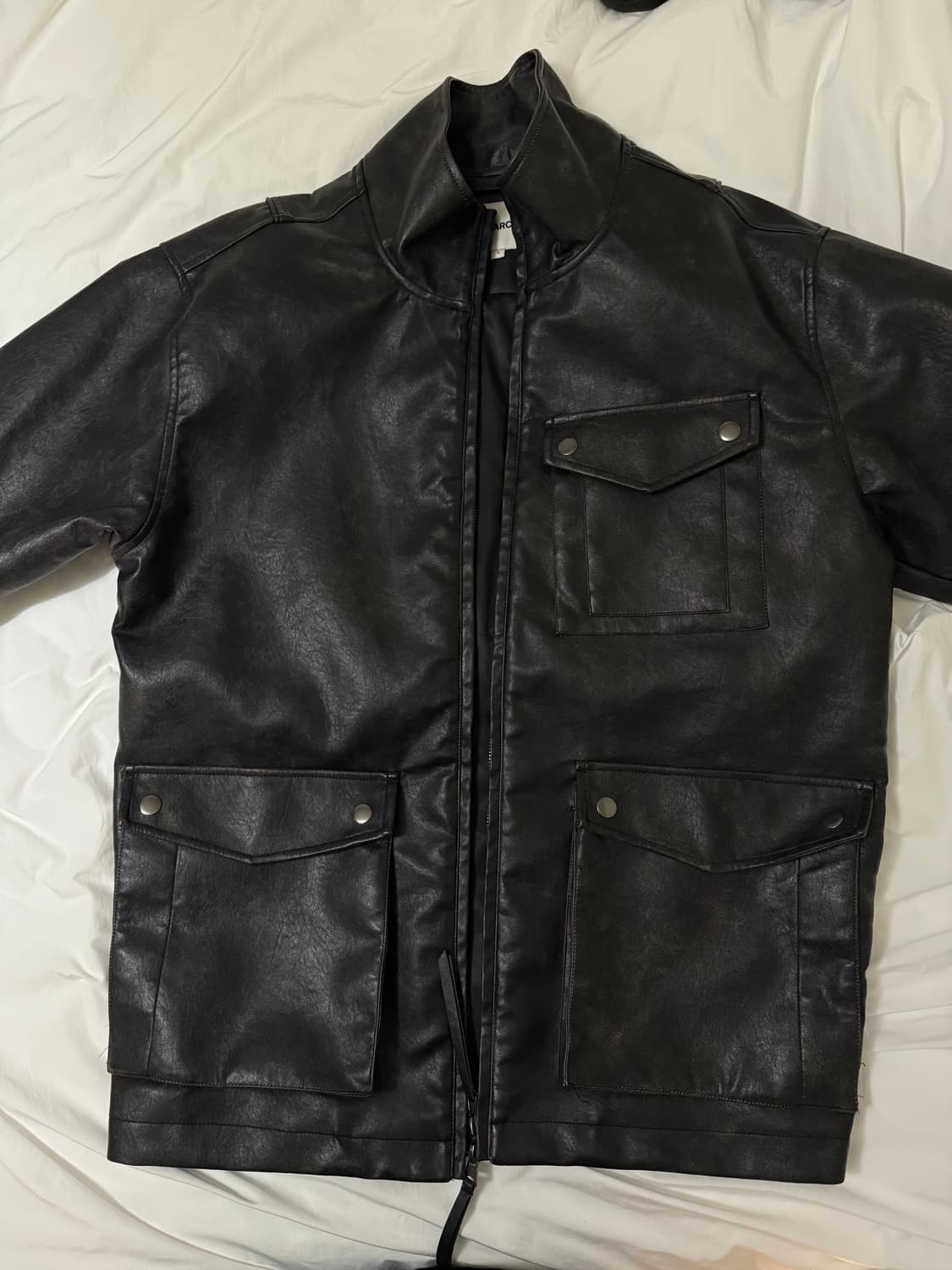 밀로 빈티지 미들 레더자켓 상품이미지2