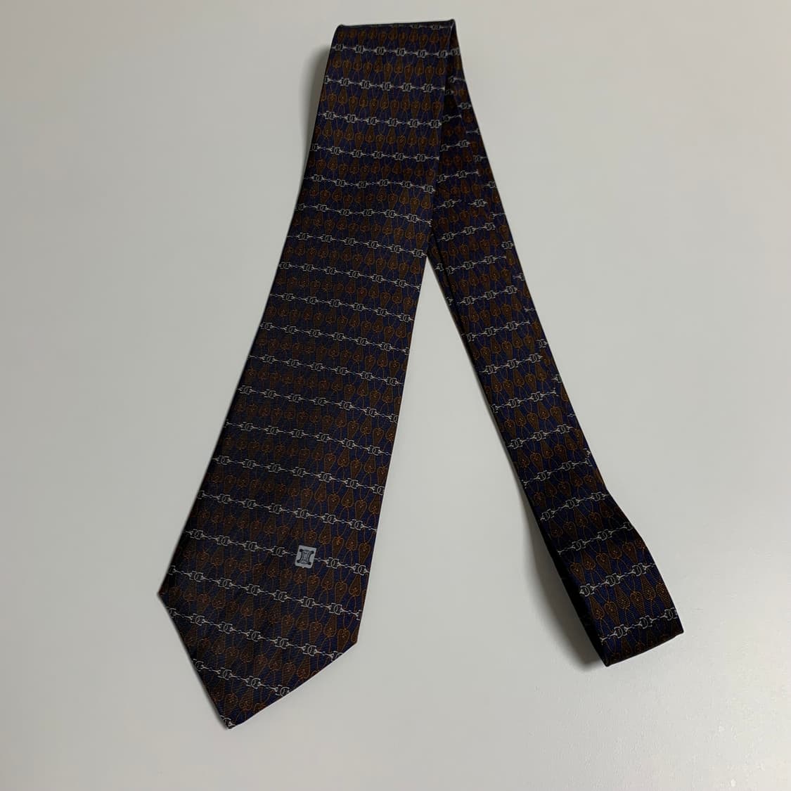 셀린느(CELINE) 기하학적패턴 명품넥타이 최상급 A+ 8.5cm 상품이미지7