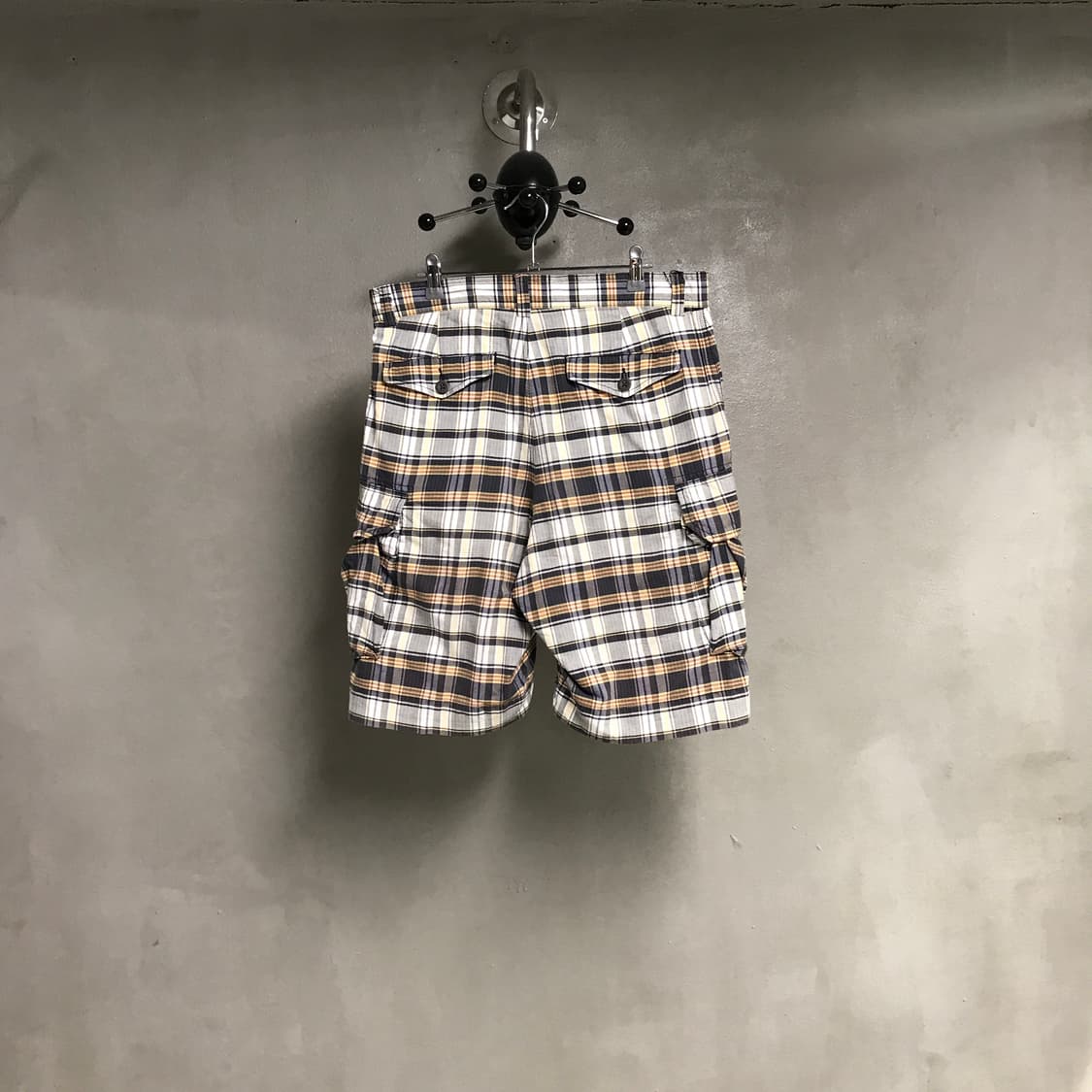 폴로 랄프로렌 체크 카고 반바지 32 상품이미지4