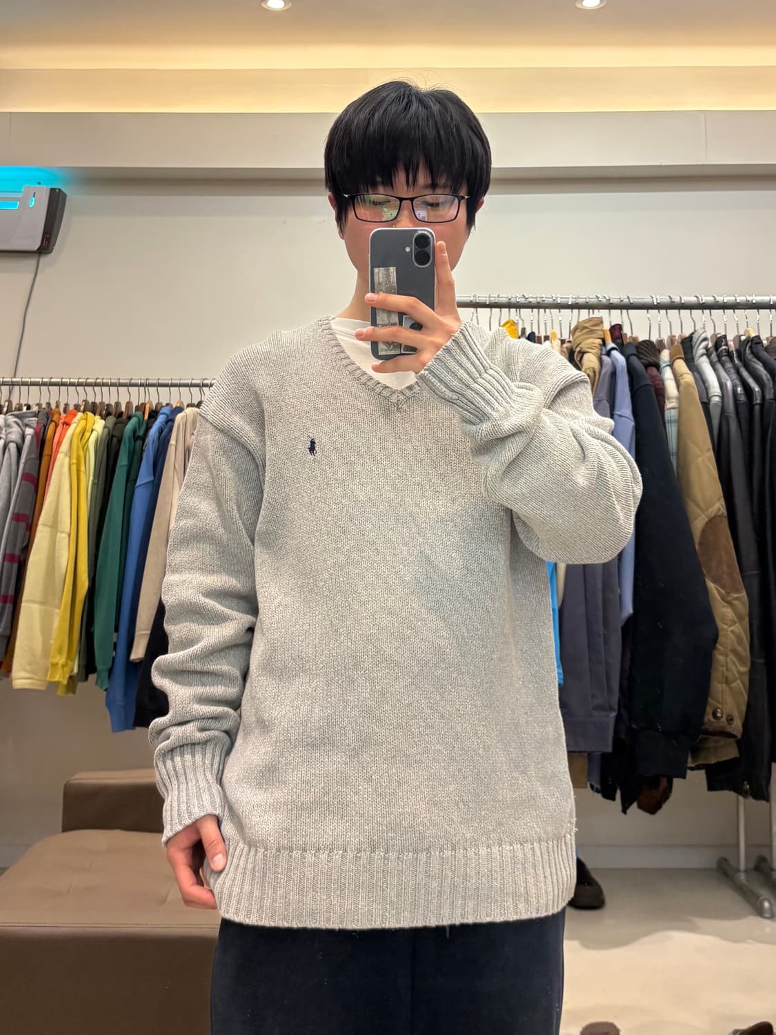 폴로 랄프로렌 브이넥 니트 상품이미지8