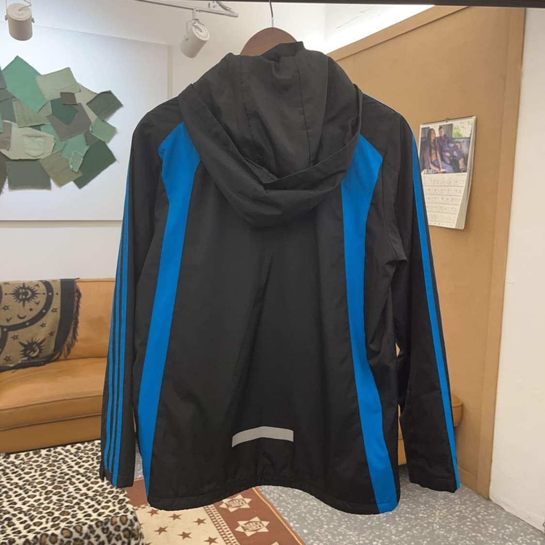 아디다스 올드스쿨 레트로 빈티지 배색 바람막이 자켓 79 C09309 상품이미지4