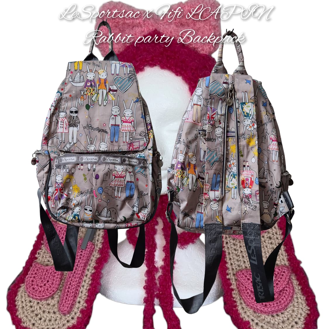 LeSportsac x Fifi LAPIN Rabbit party Bac 상품이미지1