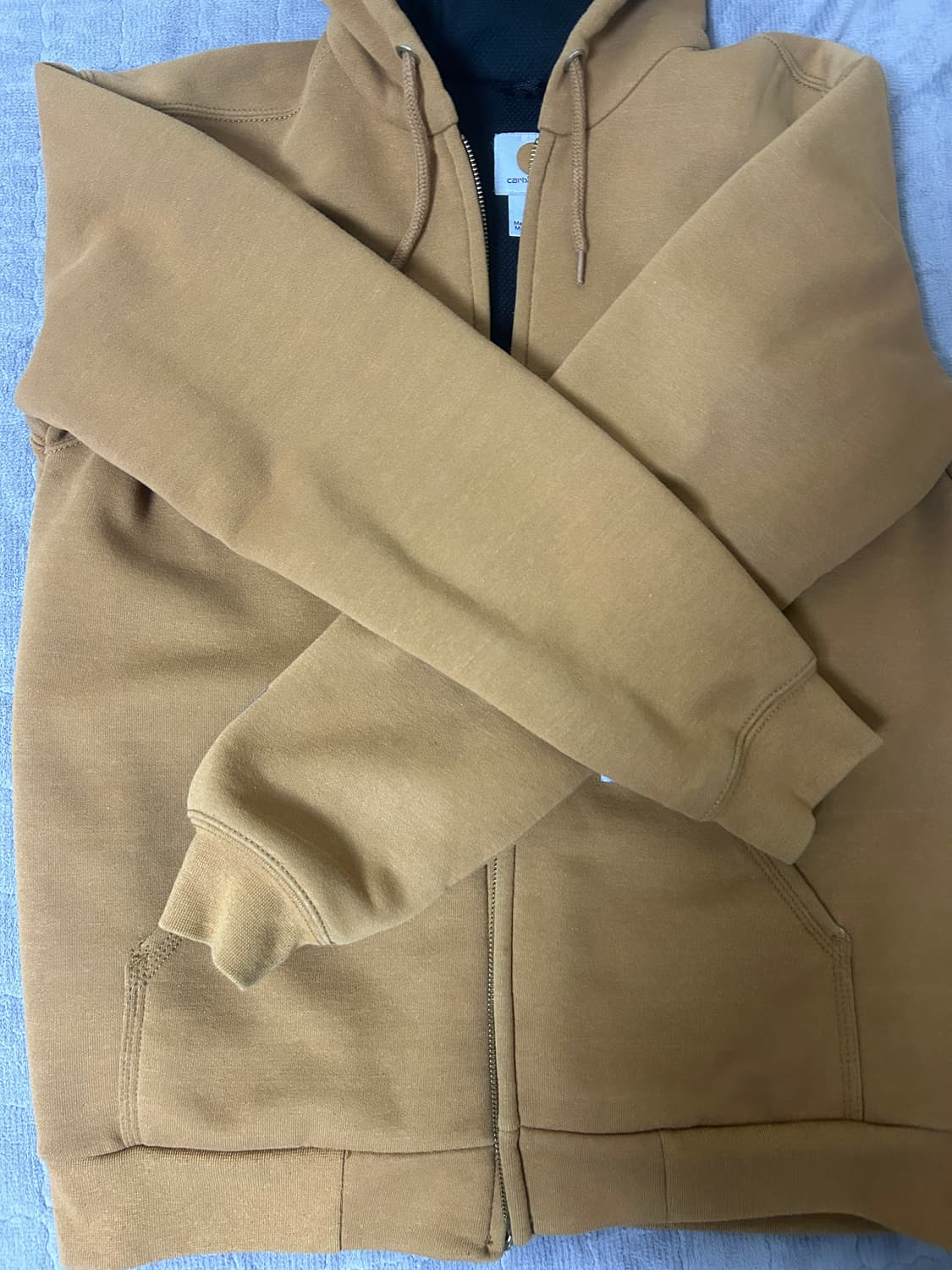 칼하트 브라운 후드집업 S 상품이미지2