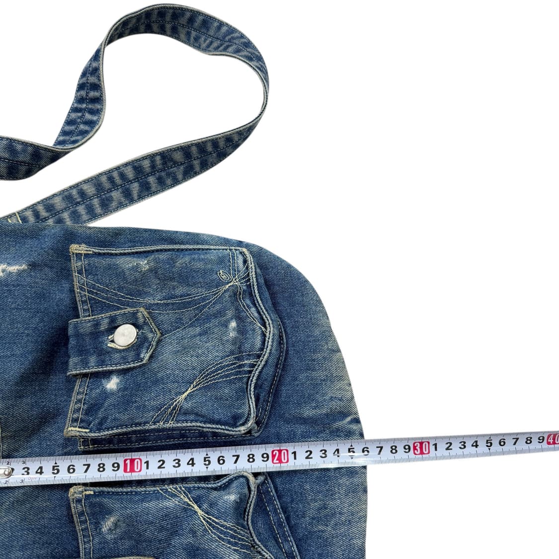 GAP 빈티지 모리걸 청 데님 포켓 크로스백 Y2K 가방 상품이미지7