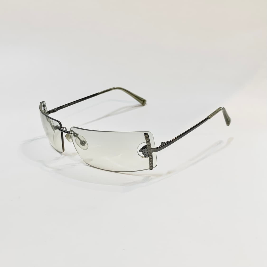 [Event 20] VERSACE 림리스 무테 건메탈 틴트 선글라스 상품이미지1