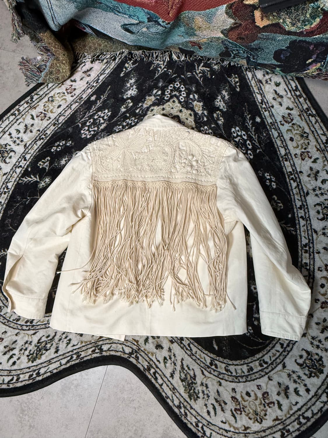 드리스 반 노튼 아티잔 프린지 자켓 상품이미지7