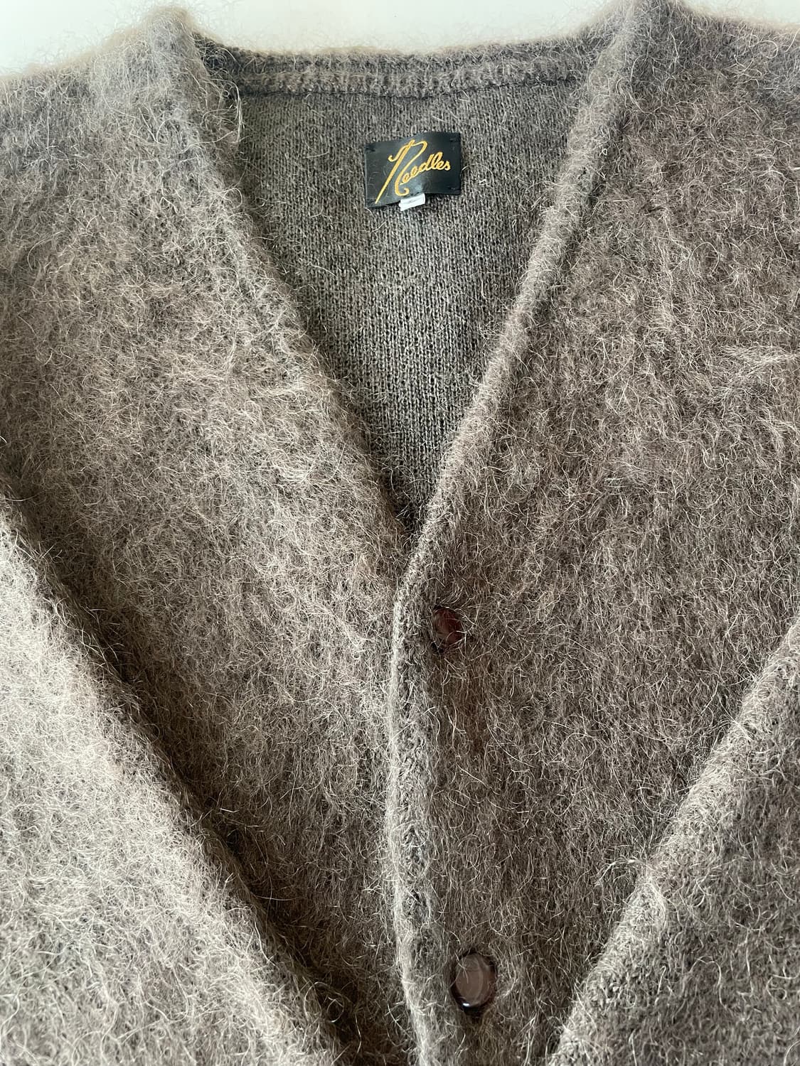 니들스 모헤어 가디건 L 상품이미지3
