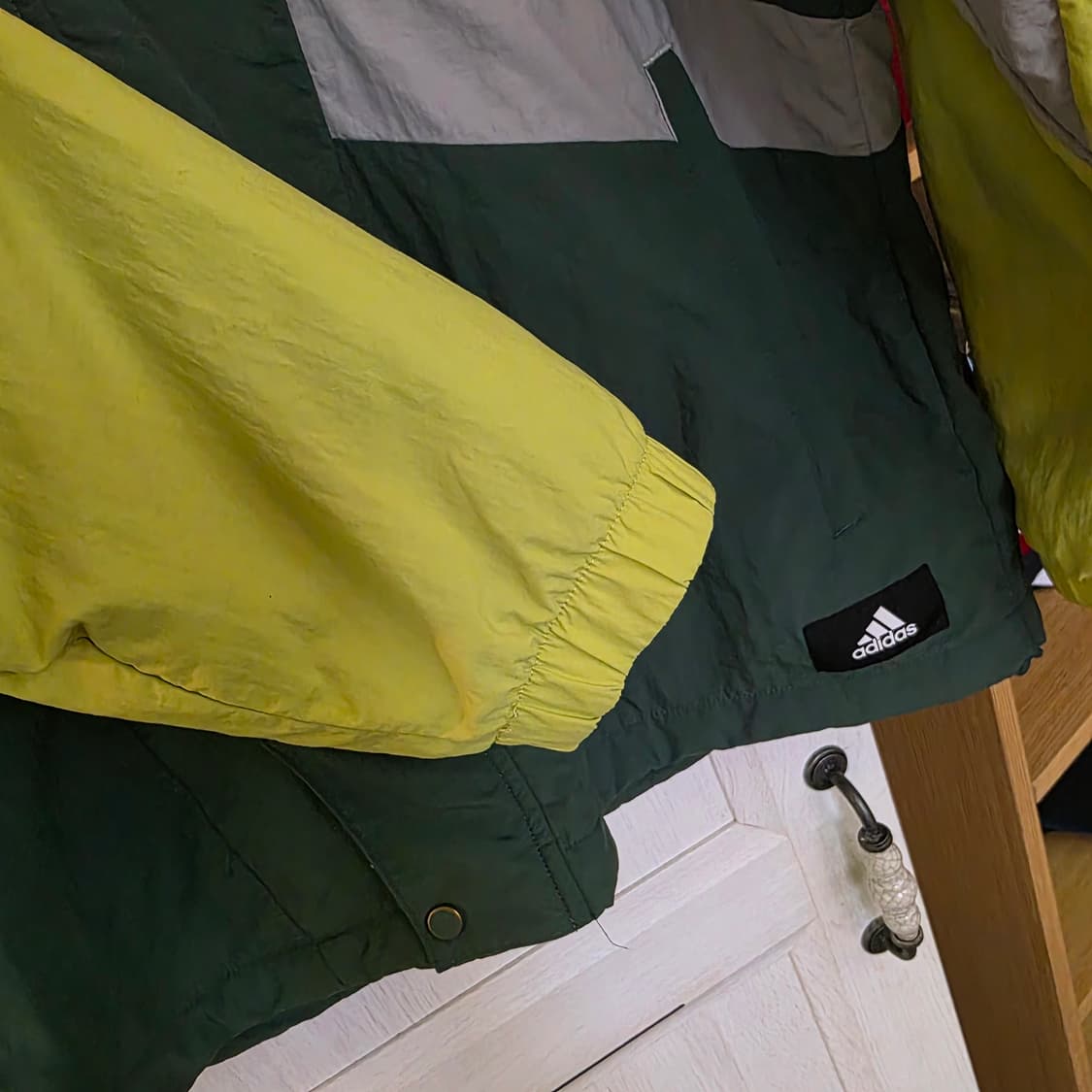 아디다스 바람막이 기모 후드 자켓 상품이미지6