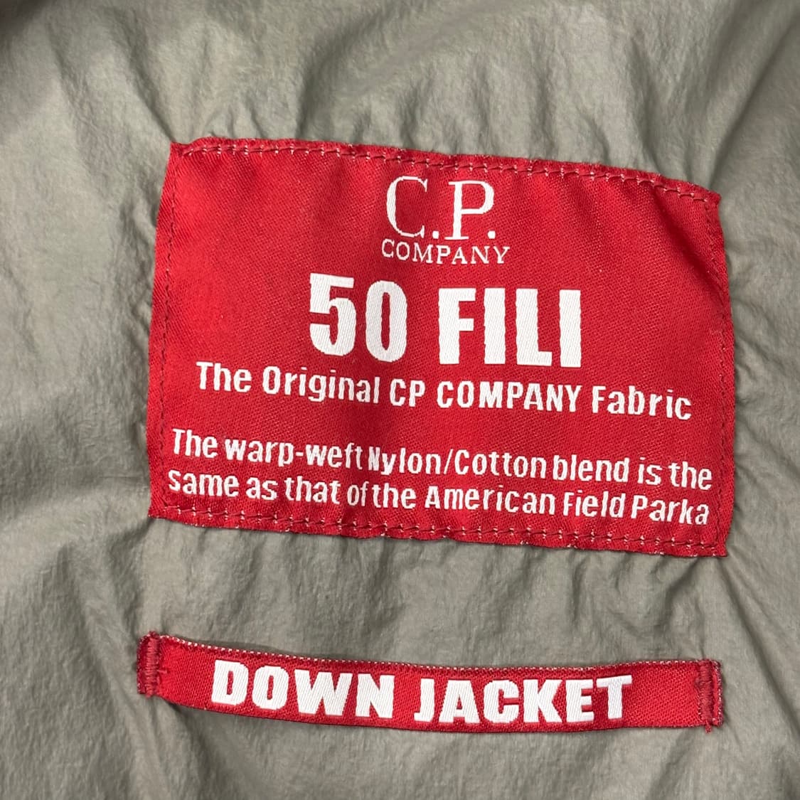105 C.P. 컴퍼니 50필리 야상 다운 패딩 상품이미지4
