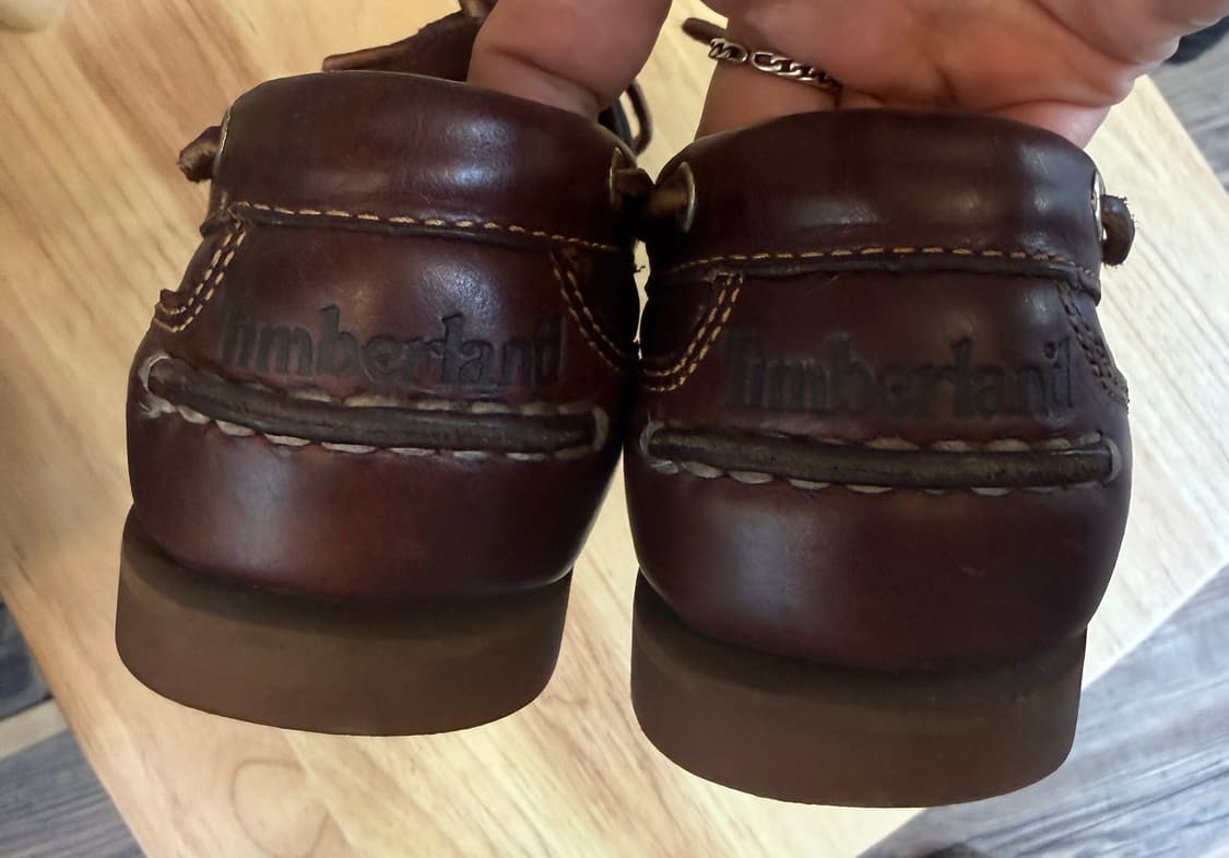 팀버랜드(Timberland) 클래식 2-아이 보트 슈즈6.5W(235) 상품이미지5