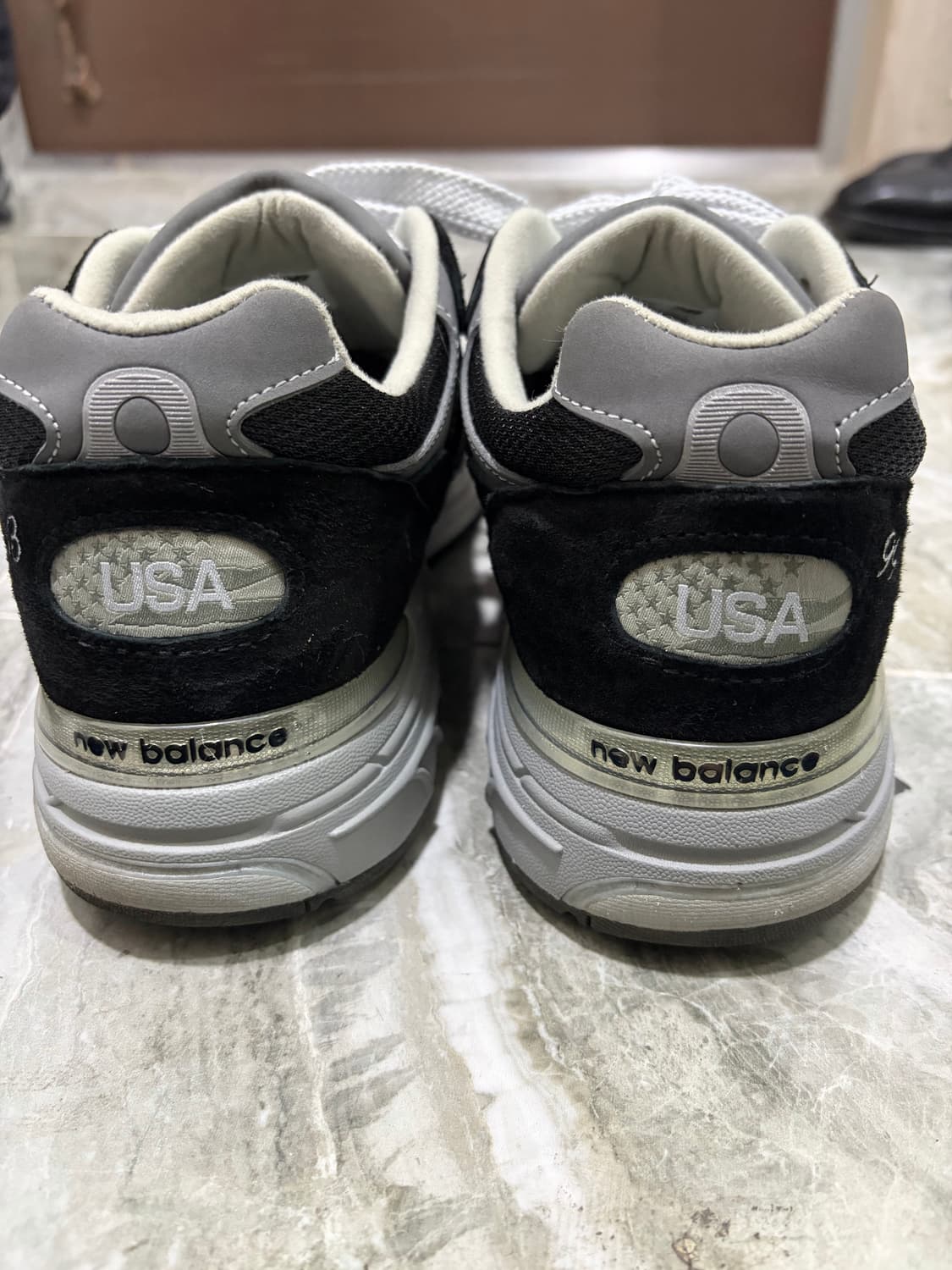 뉴발란스 993 블랙 265 발볼 D 판매합니다 상품이미지5