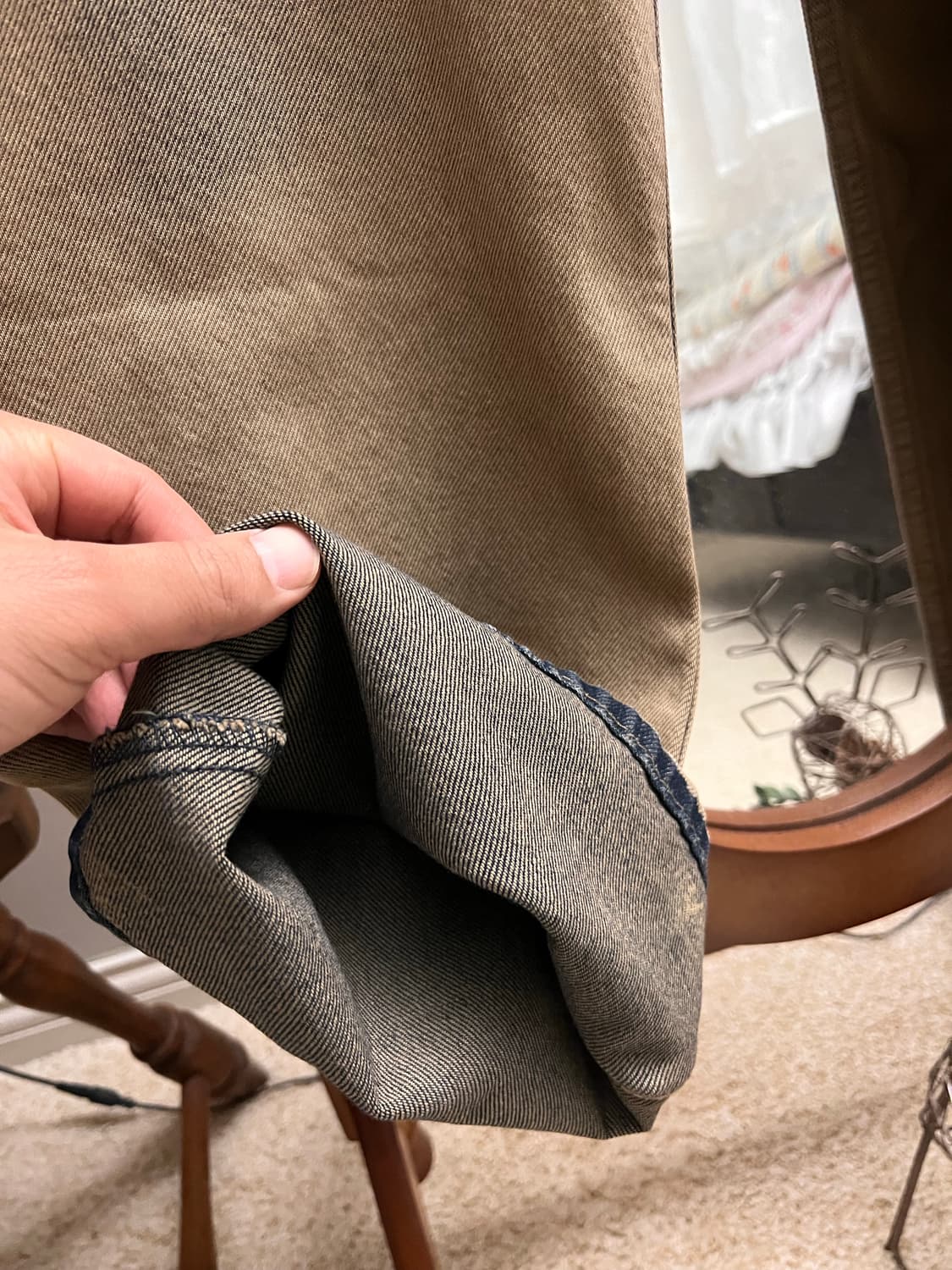 (새상품/34*32) 리바이스 565 루즈핏 샌드 브라운 NXBD 상품이미지7