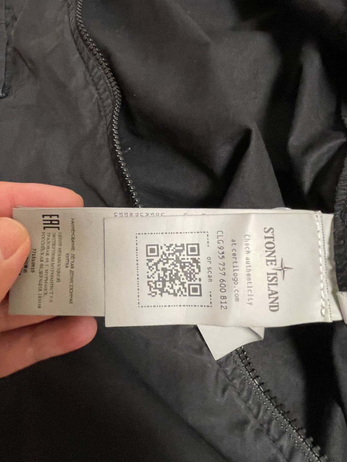 스톤아일랜드 투포켓 와펜 오버셔츠 블랙 상품이미지5