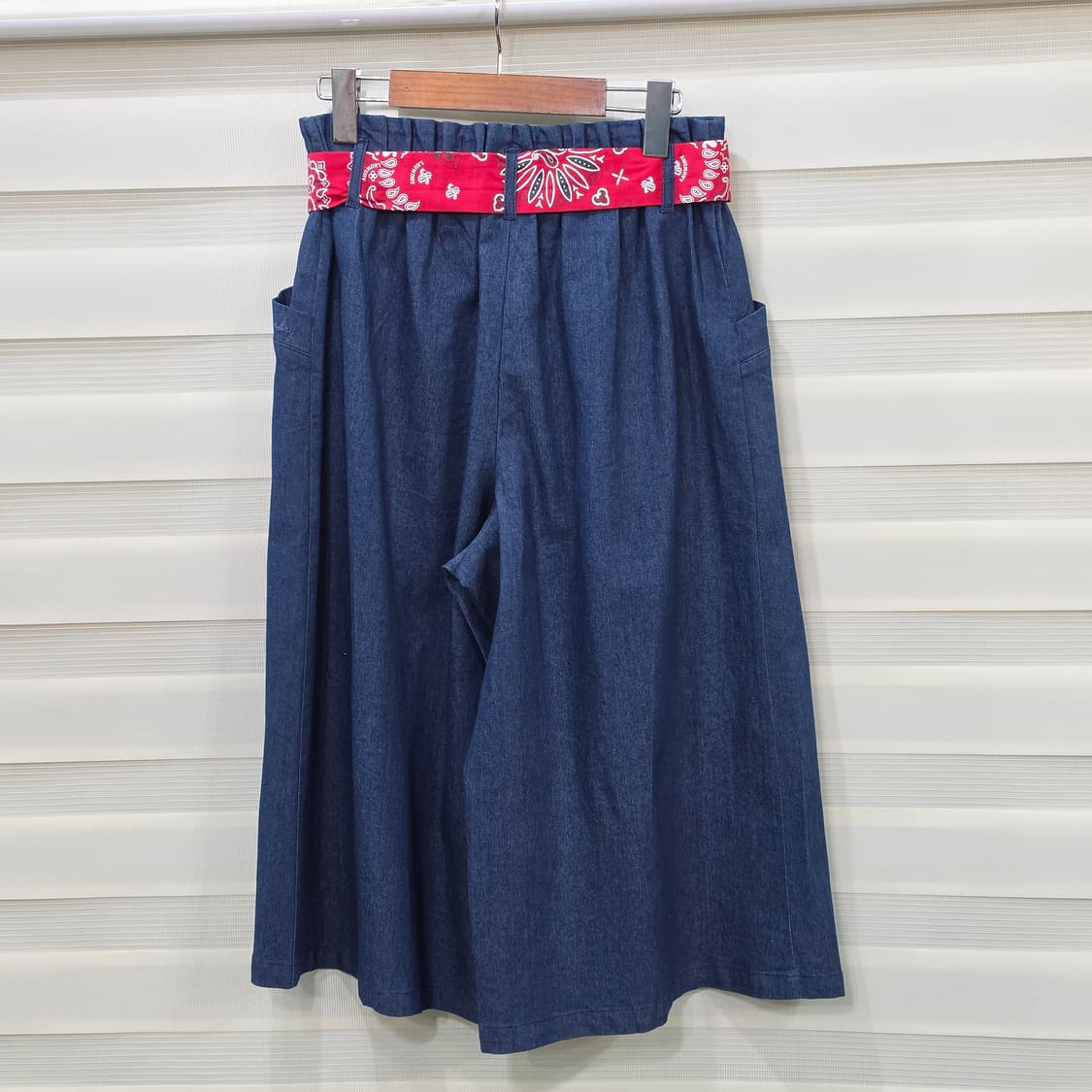 일본 Laundry 와이드 크롭팬츠- 우먼프리 상품이미지5