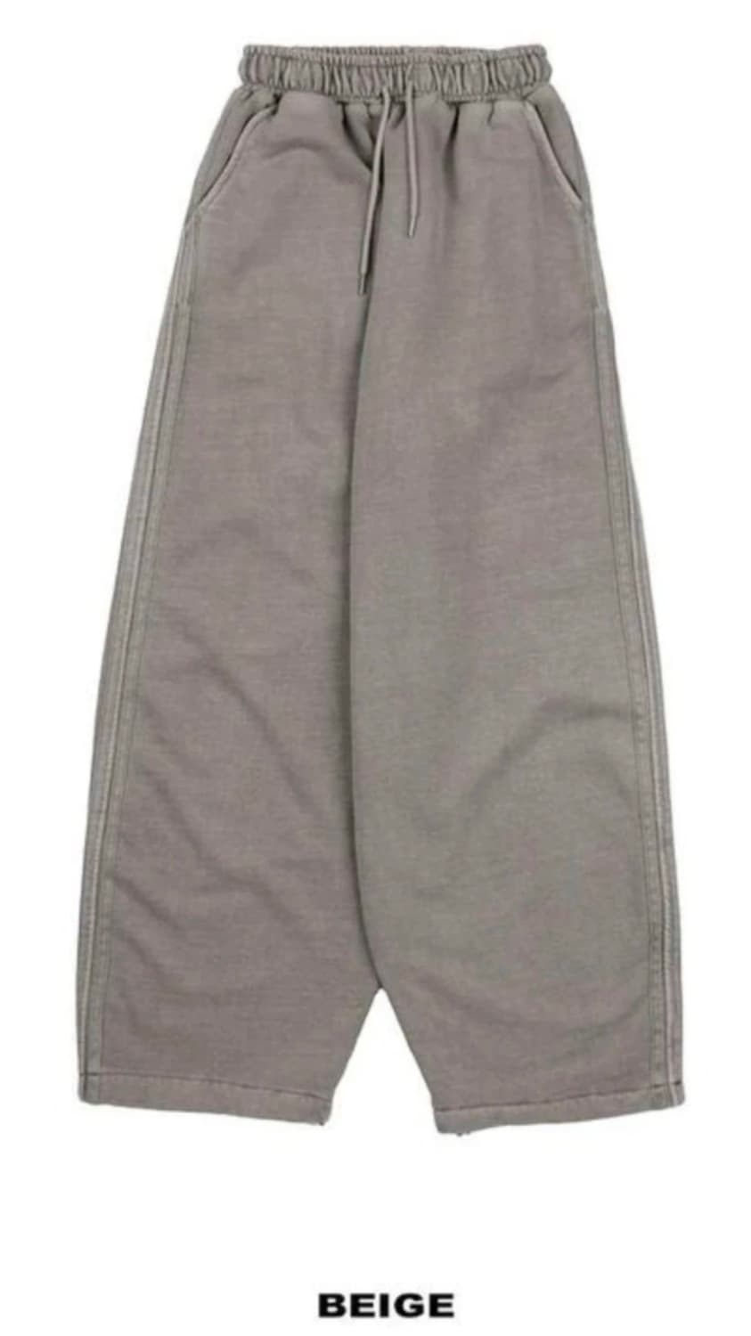 도즈 Line pigment training pants beige 상품이미지2