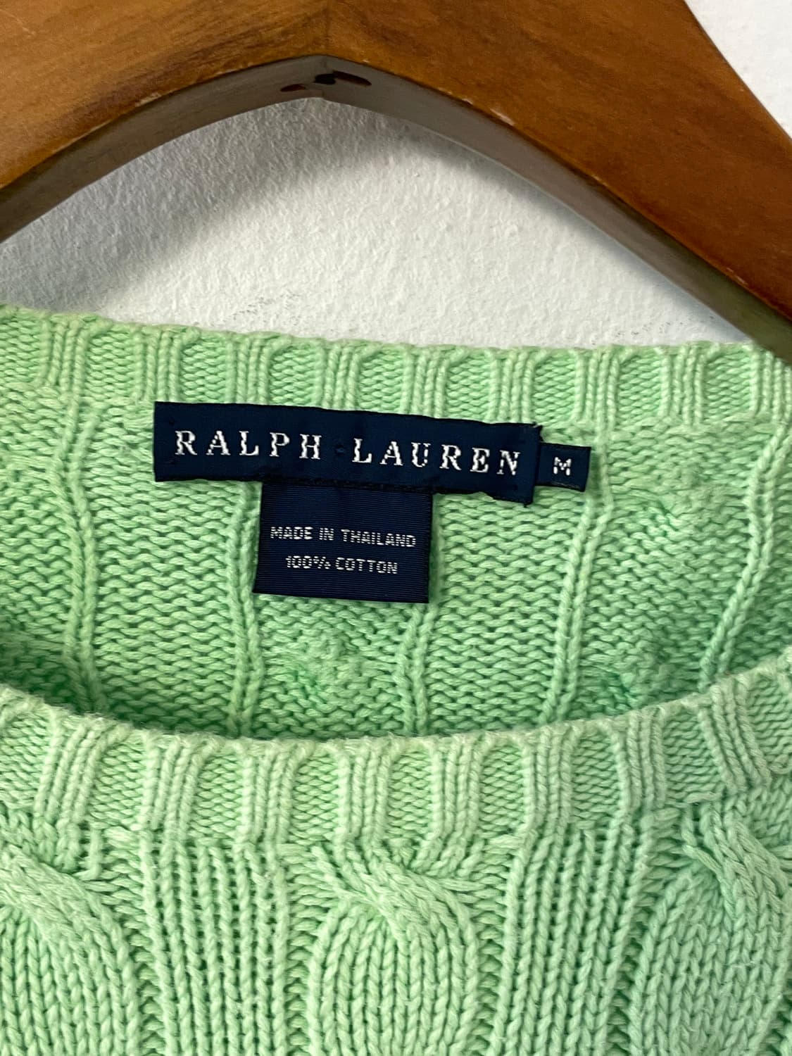 폴로 랄프로렌 케이블 크롭 니트  상품이미지6