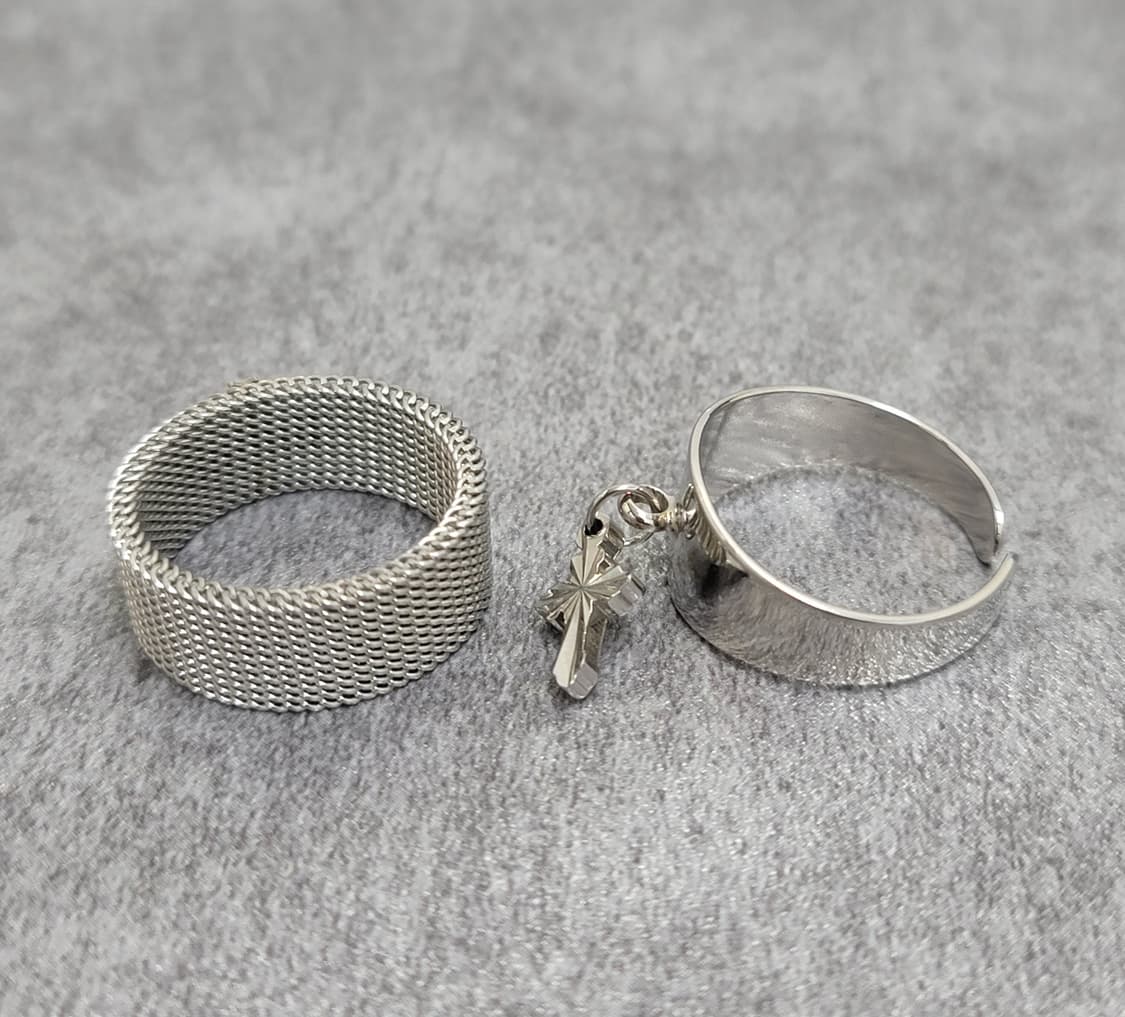 cross ring set 상품이미지5