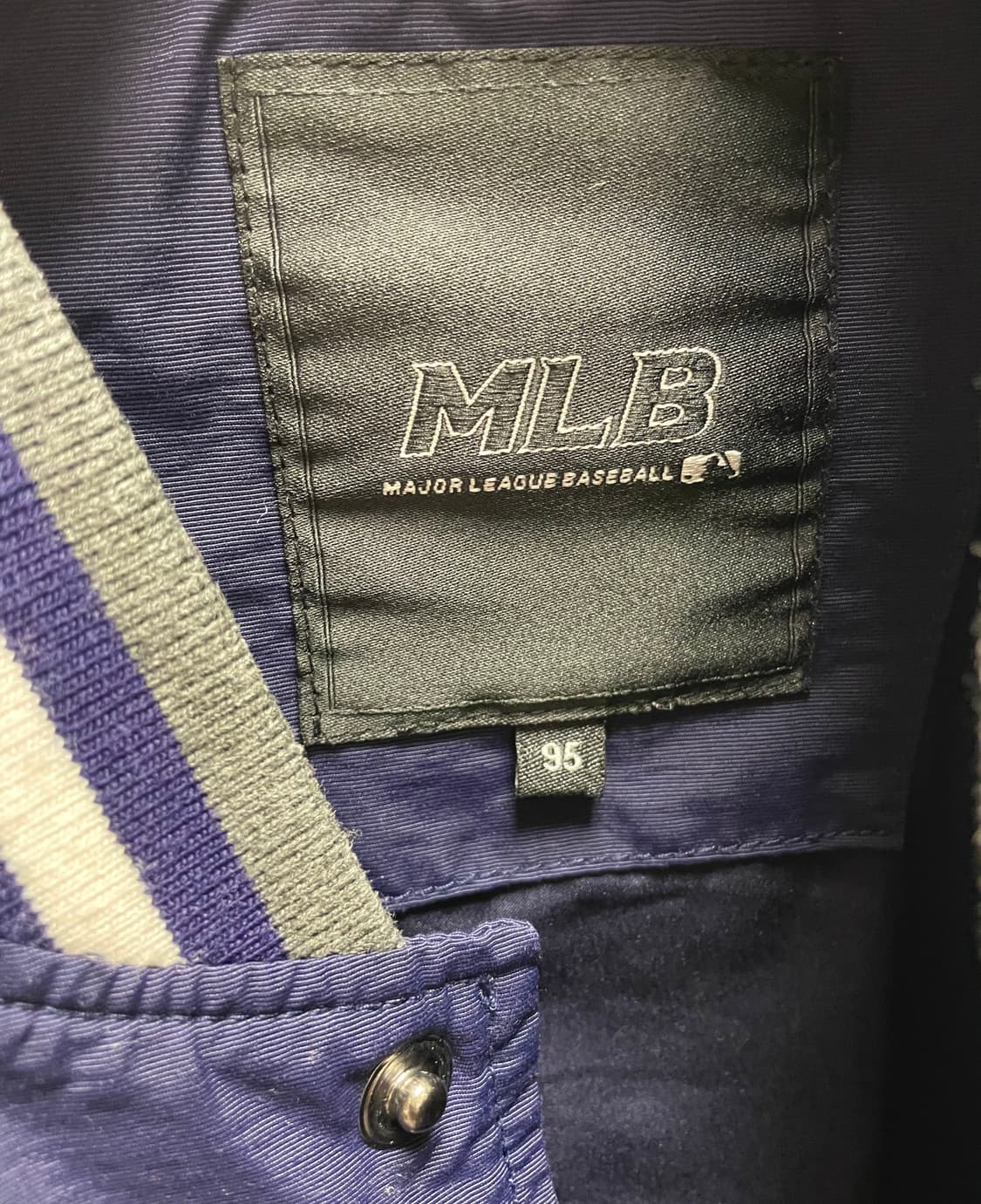 mlb 뉴욕양키스 네이비 바시티 자켓 상품이미지3