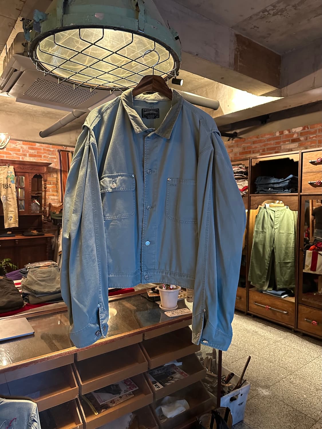 90s USA 빈티지 폴로 컨트리 덩가리 자켓 RRL 더블알엘 상품이미지1