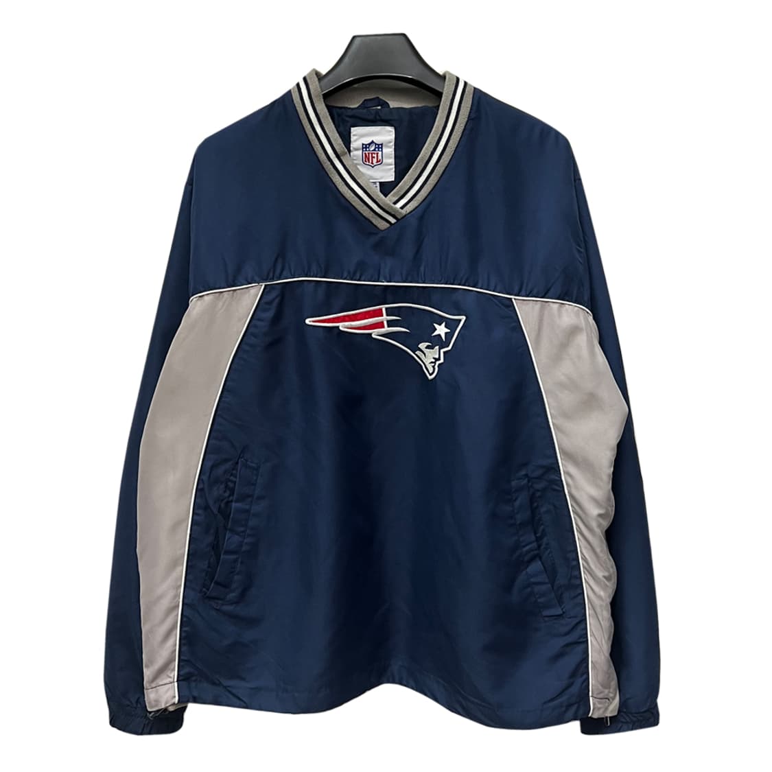 NFL 뉴잉글랜드 패트리어츠 바람막이 웜업 XL 상품이미지2